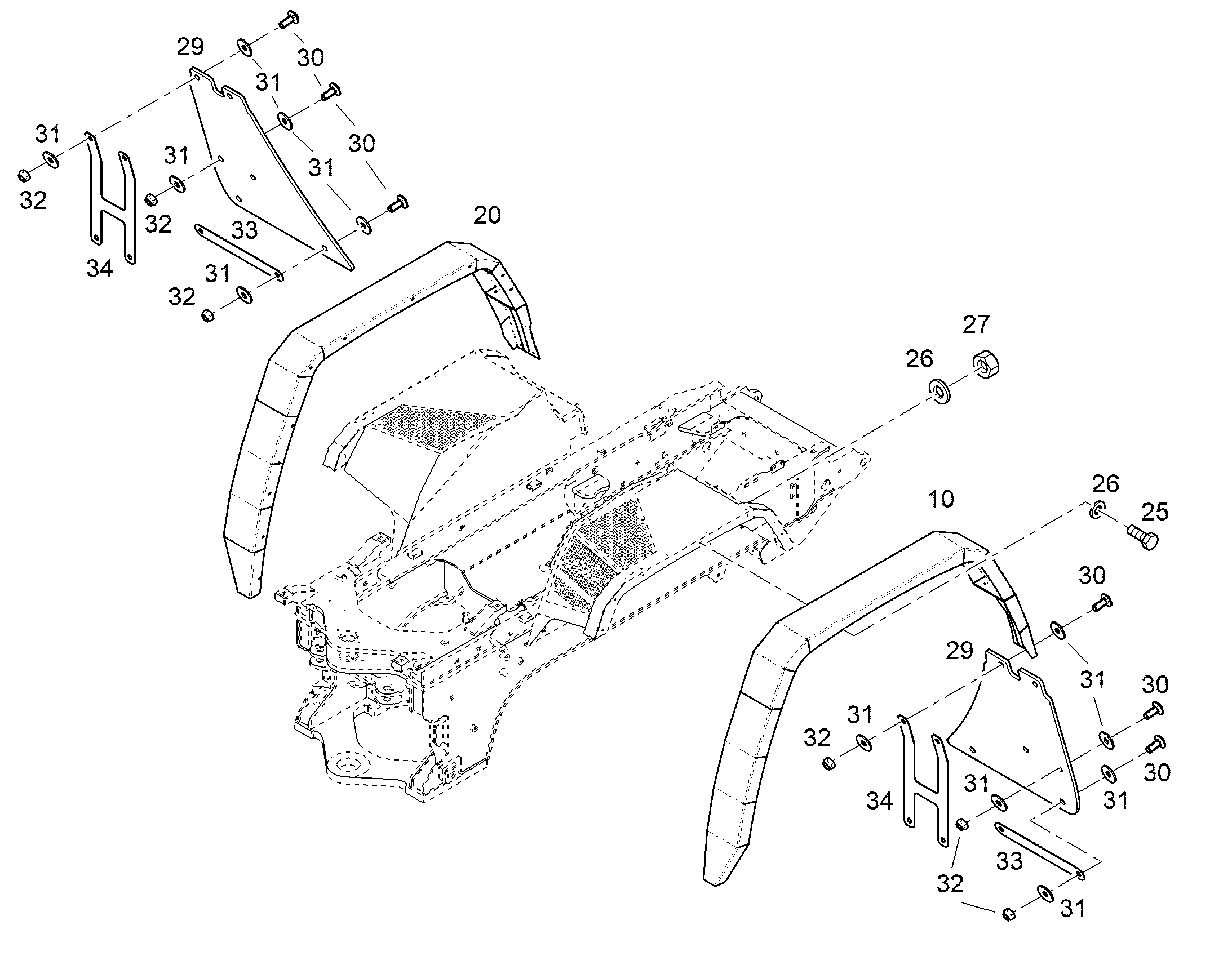 ПЛАНКА ОПОРНАЯ 13450499 LIEBHERR