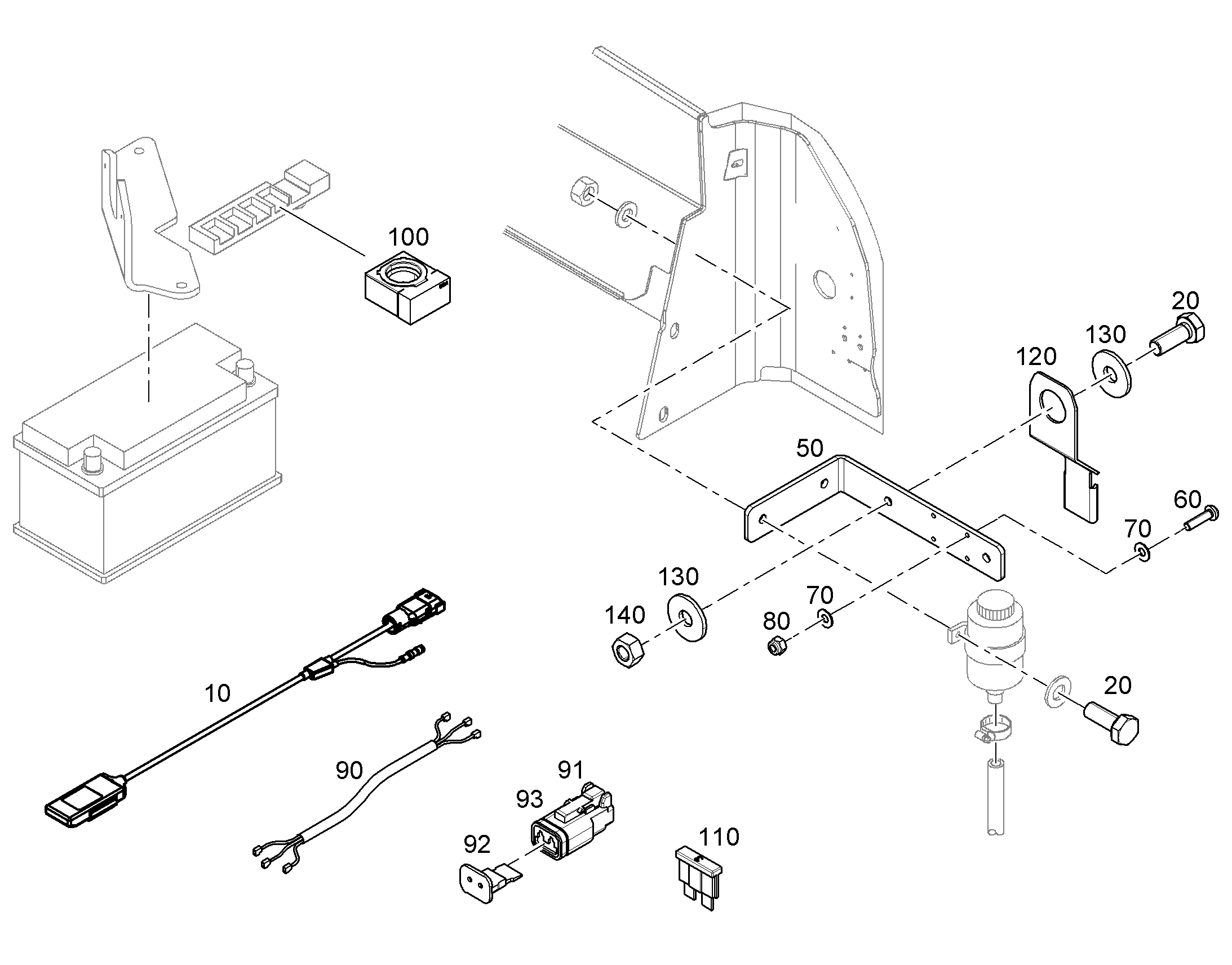 GPS-MODUL 12254920 LIEBHERR