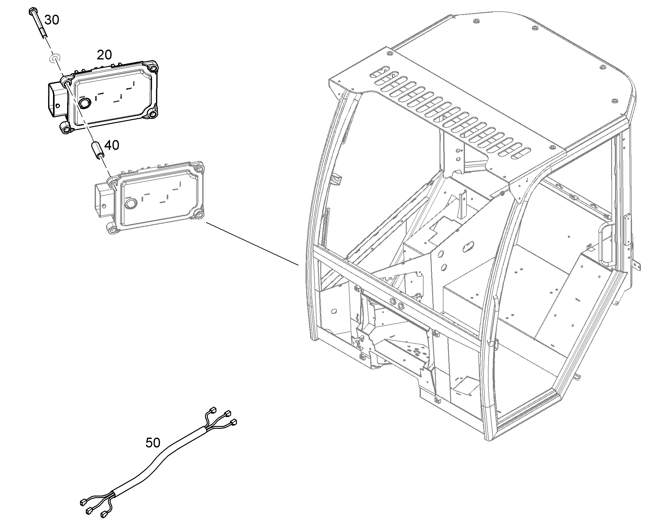 ГИЛЬЗА РАСПОРНАЯ 7X10X27,5 12980149 LIEBHERR