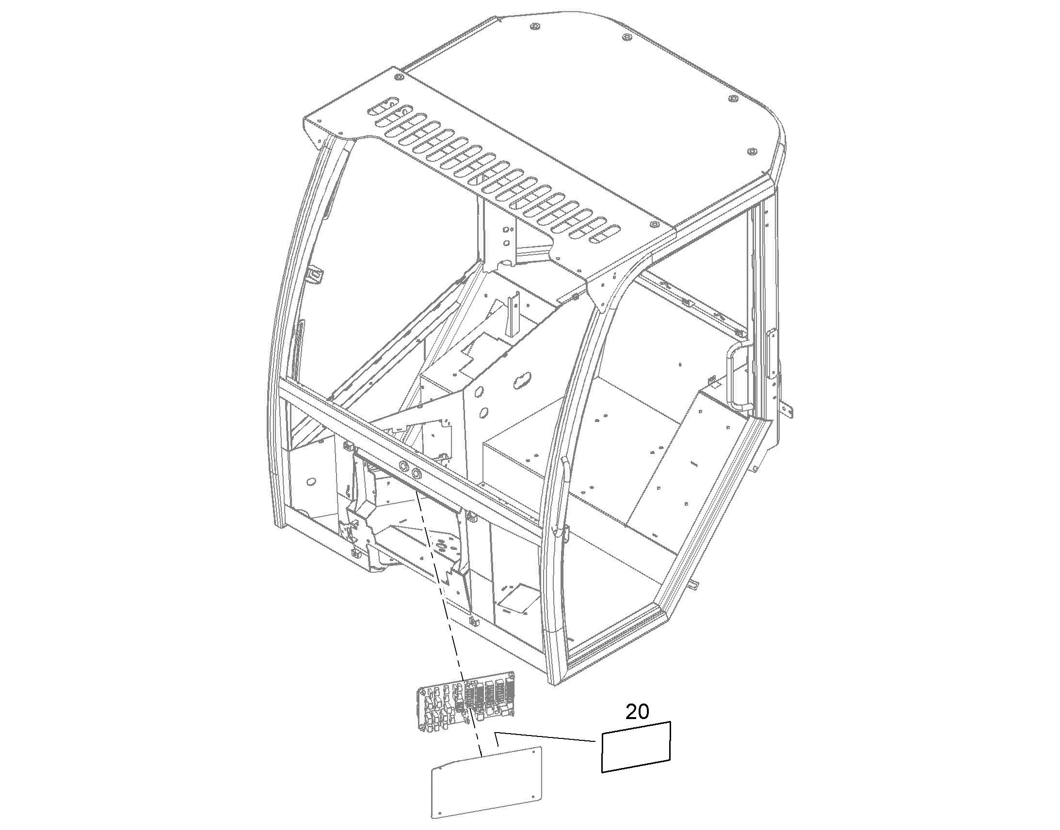 ПЛЕНКА КЛЕЯЩАЯСЯ 270mmX190mm 13505333 LIEBHERR
