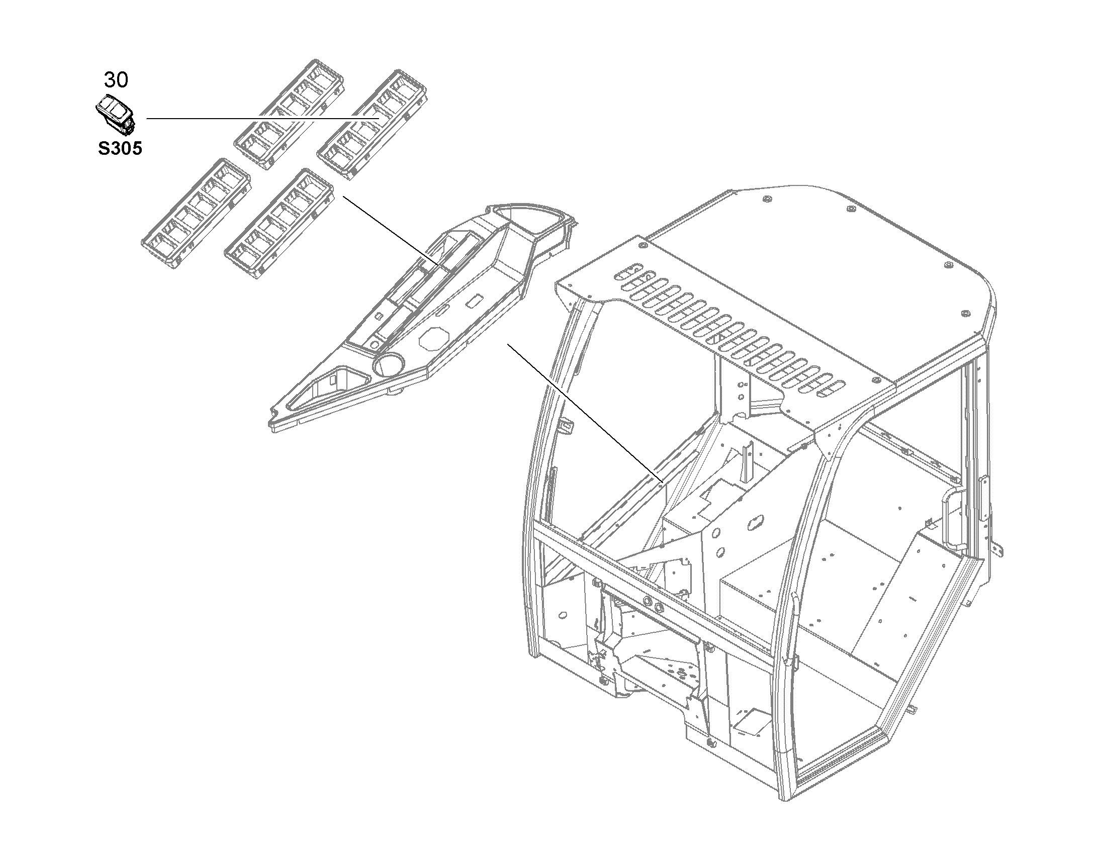 ВЫКЛЮЧАТЕЛЬ/ПЕРЕКЛЮЧАТЕЛЬ 12275313 LIEBHERR