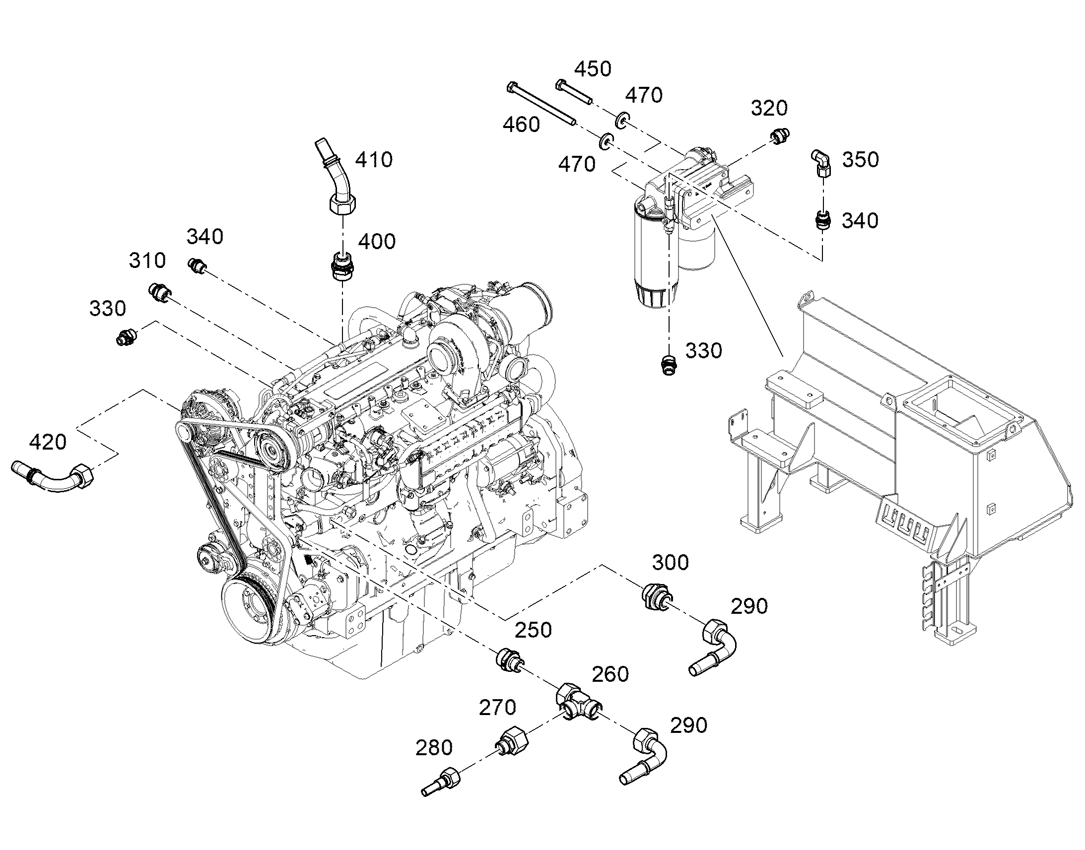 ФИТИНГИ ШЛАНГОВЫЕ DN12 10455420 LIEBHERR