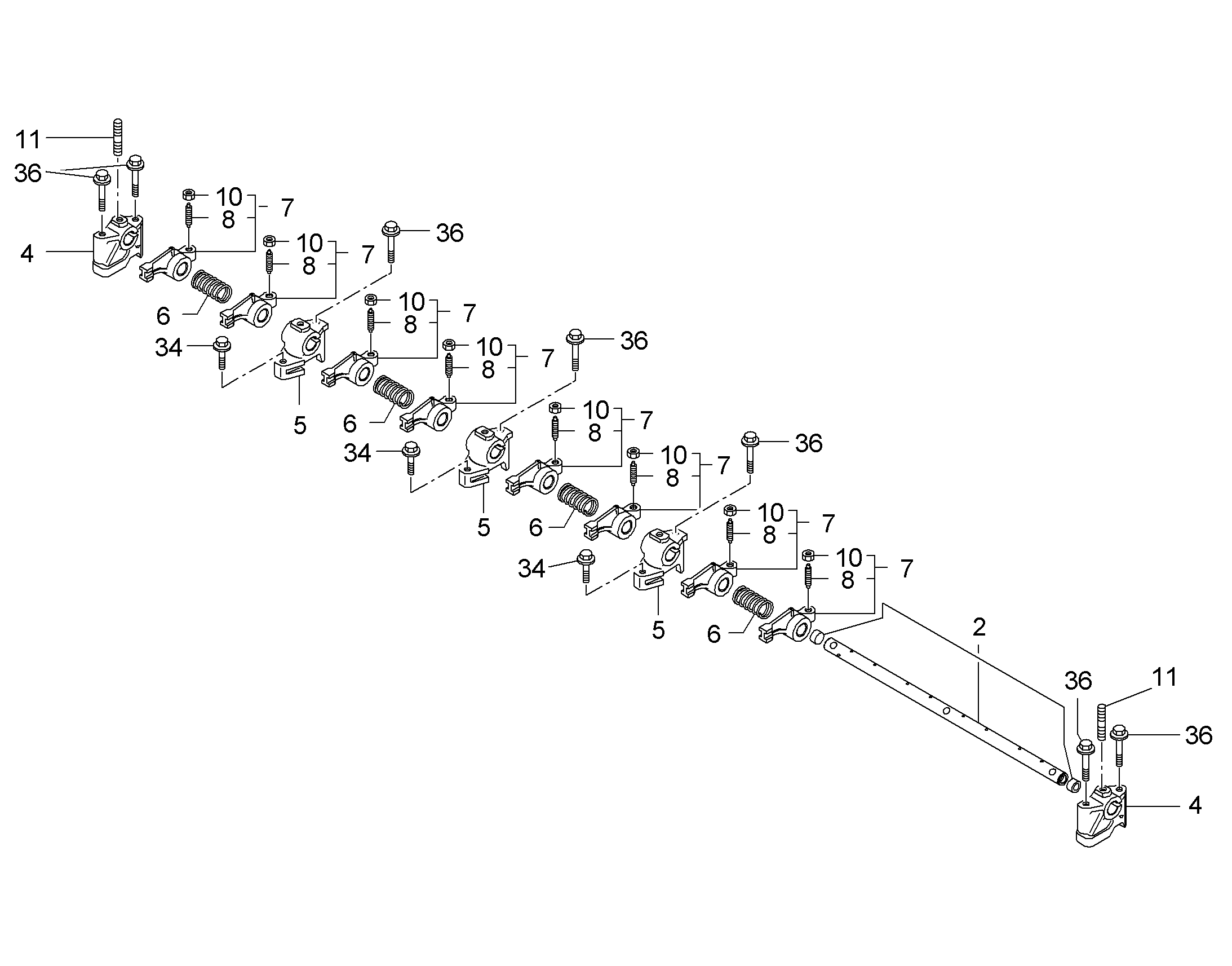РЕССОРЫ 12282333 LIEBHERR