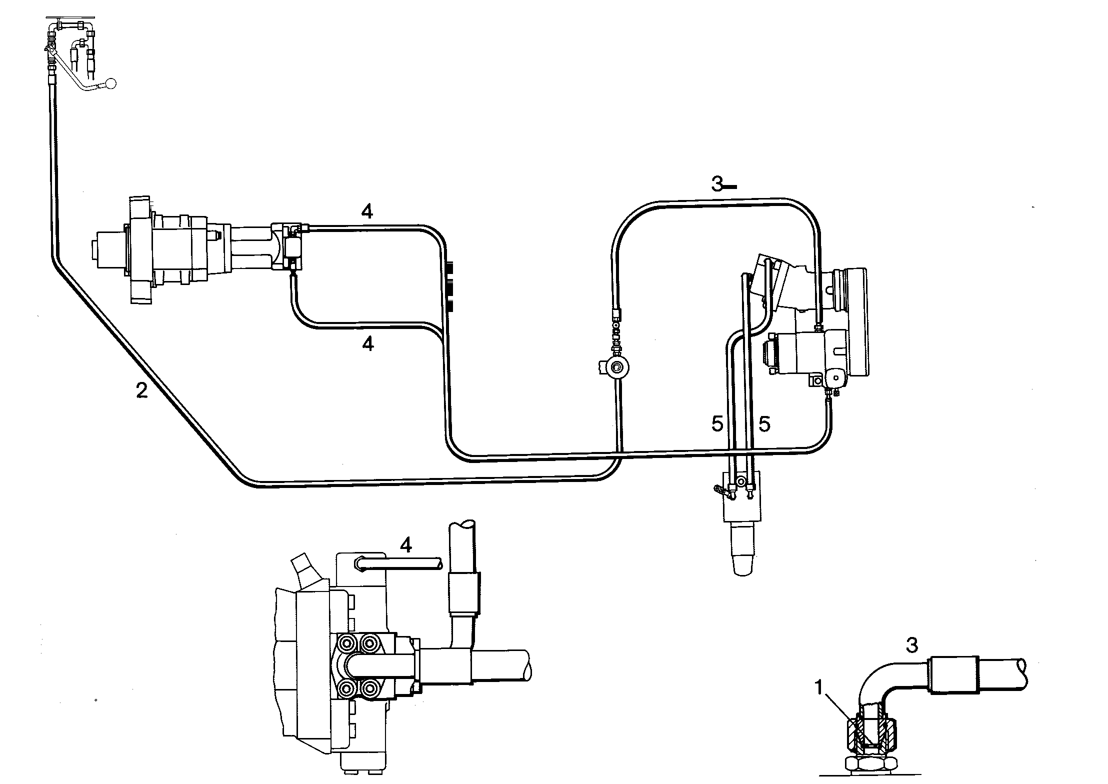 ШЛАНГ 8X3050 7615490 LIEBHERR