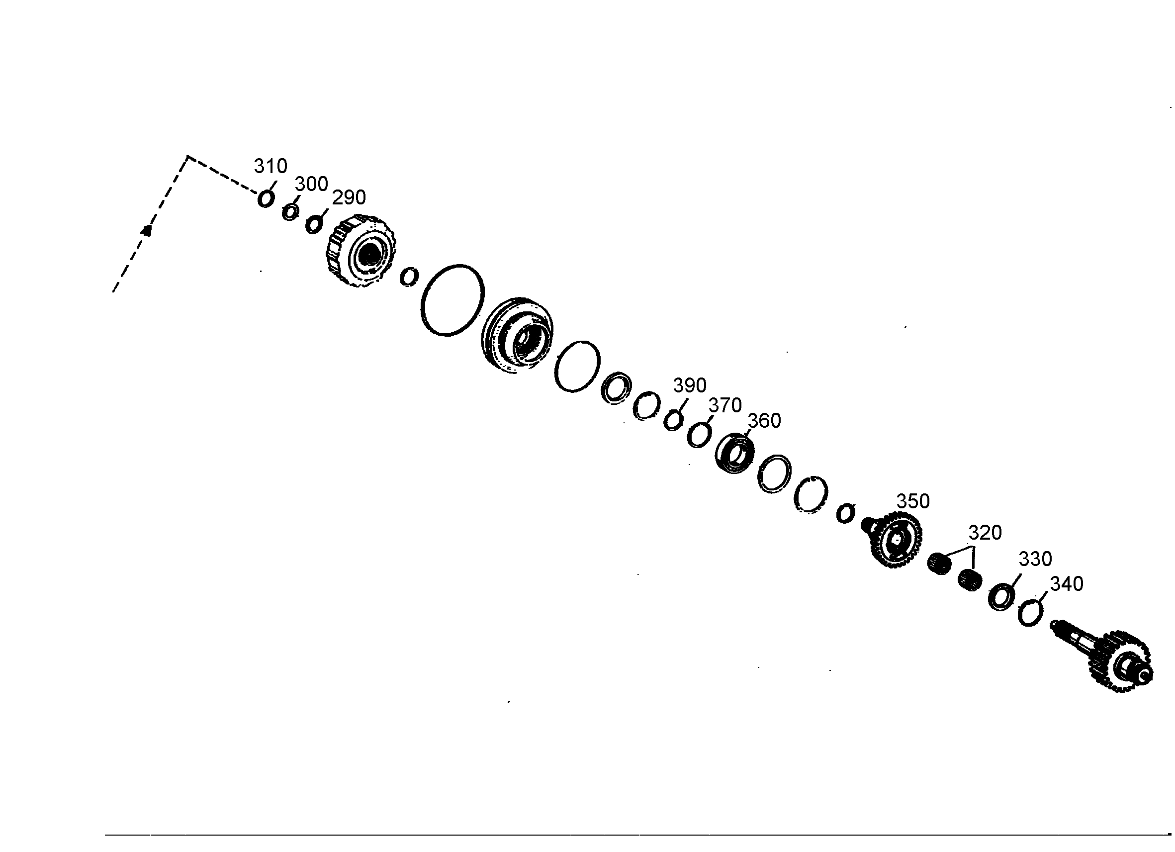 СТОПОРНОЕ КОЛЬЦО DIN 472 52 4281006 LIEBHERR