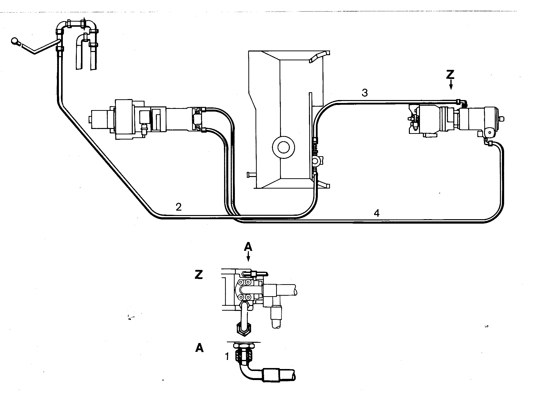 ШЛАНГ 8X3150 7615491 LIEBHERR
