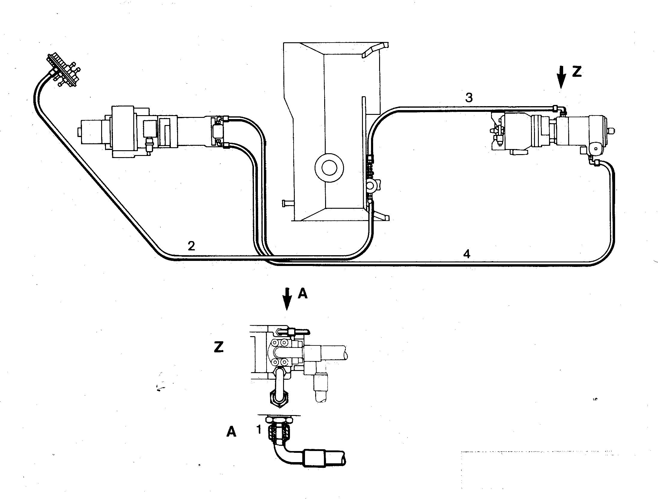 ШЛАНГ УПРАВЛЕНИЯ 8X2400 7008096 LIEBHERR