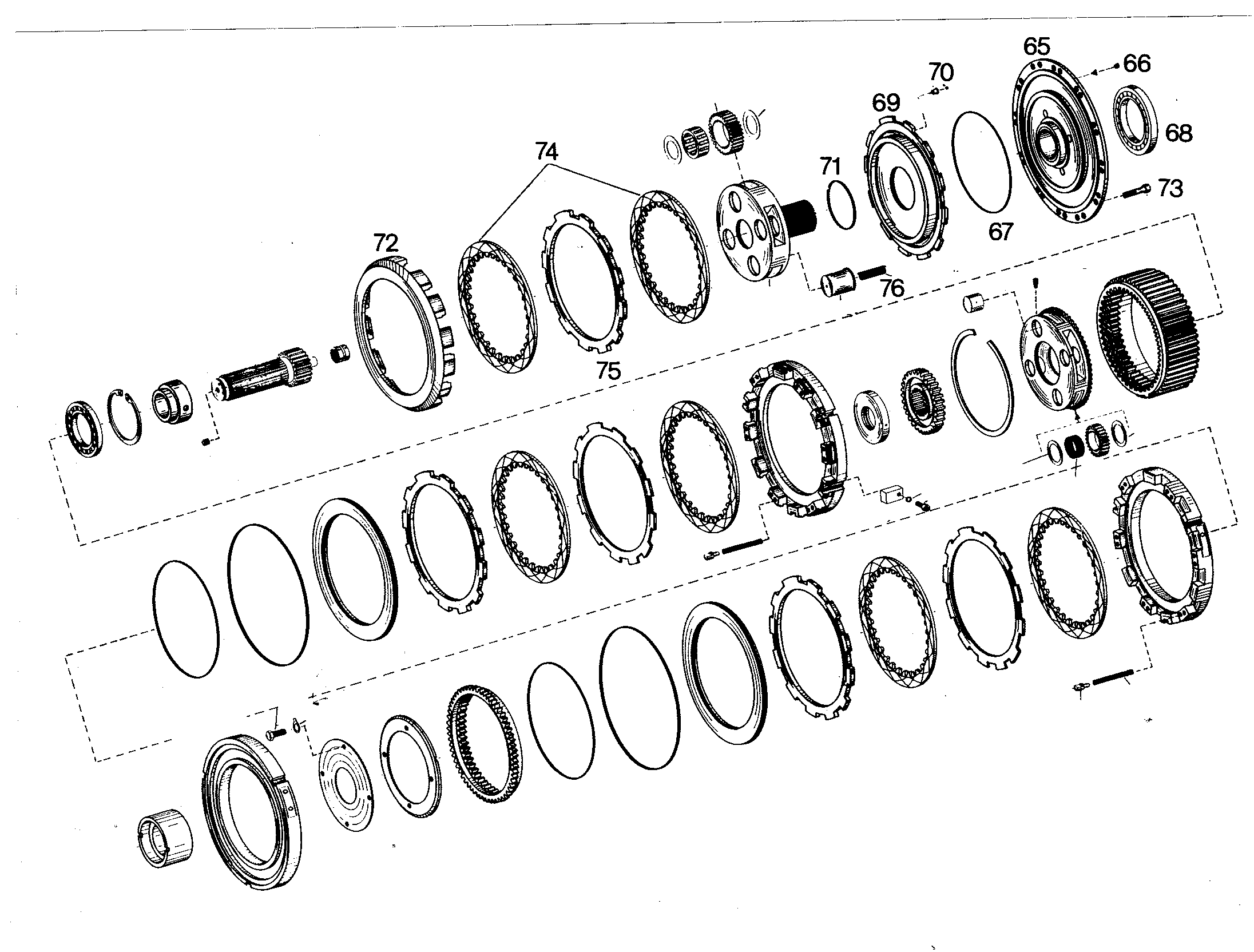 Прижимная пружина 7615213 LIEBHERR