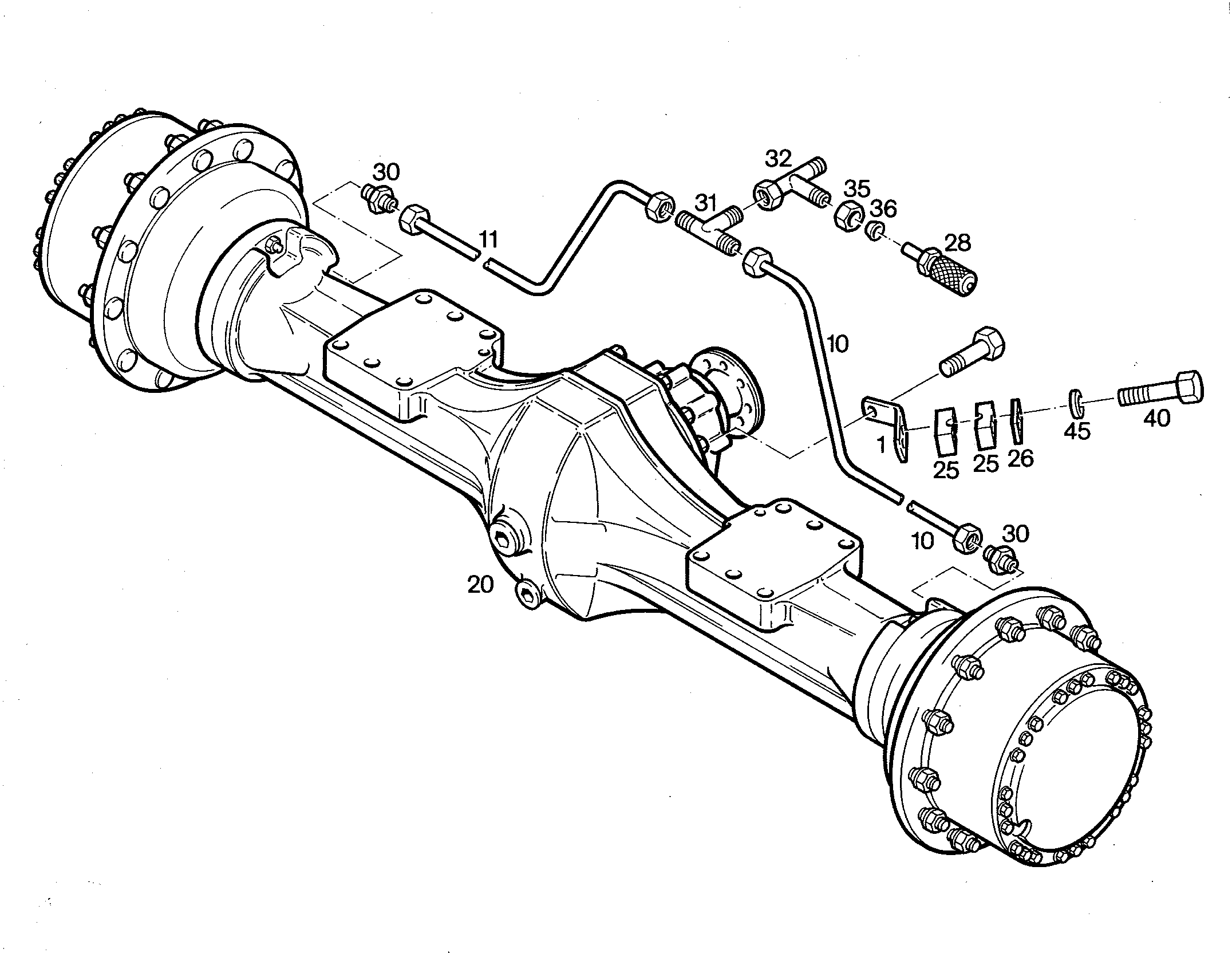 ZF-МОСТ 9653975 LIEBHERR