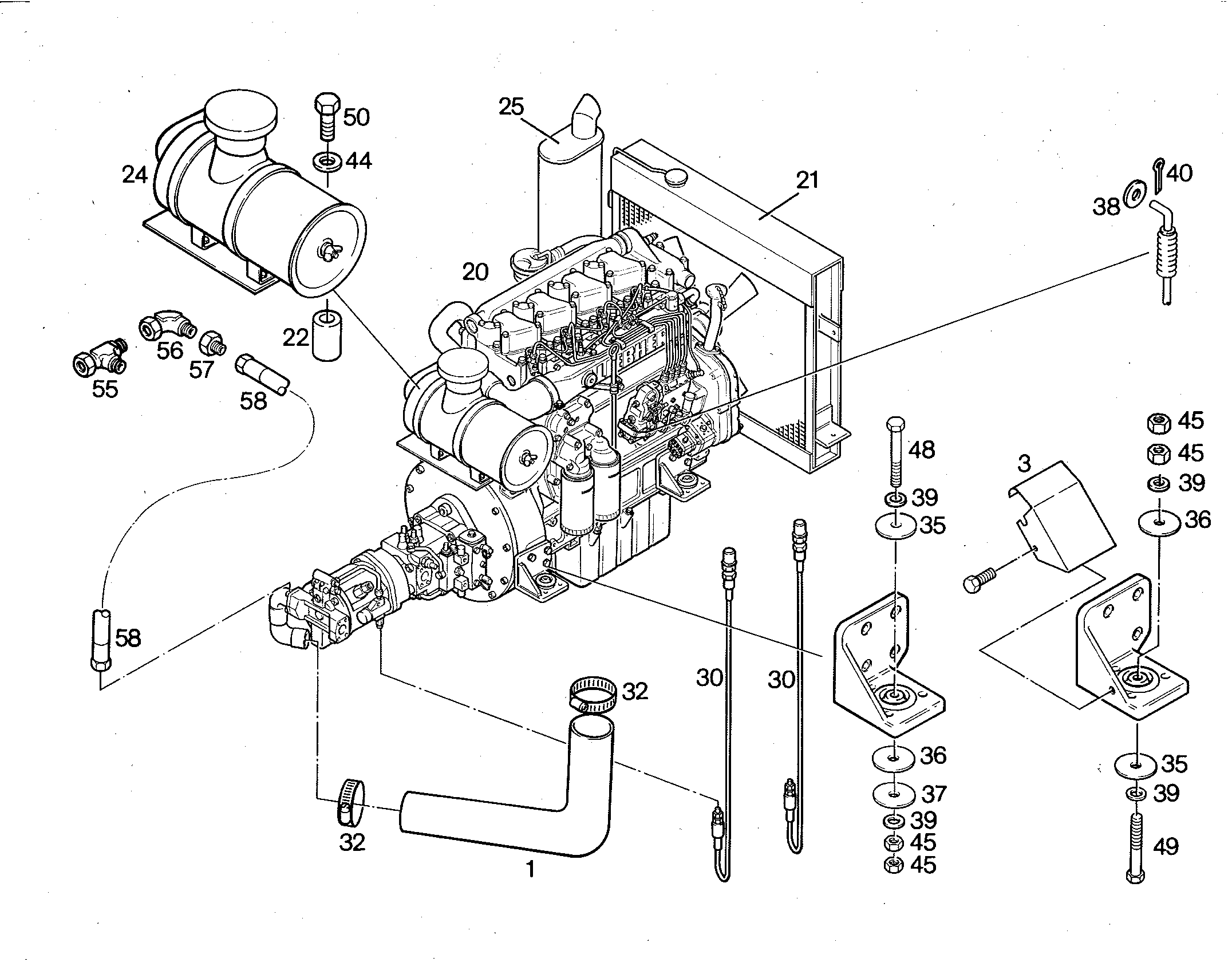 СОЕД. КОНУСНОЕ УМЕНЬШАЮЩЕЕ KOR 15/6L 4754026 LIEBHERR
