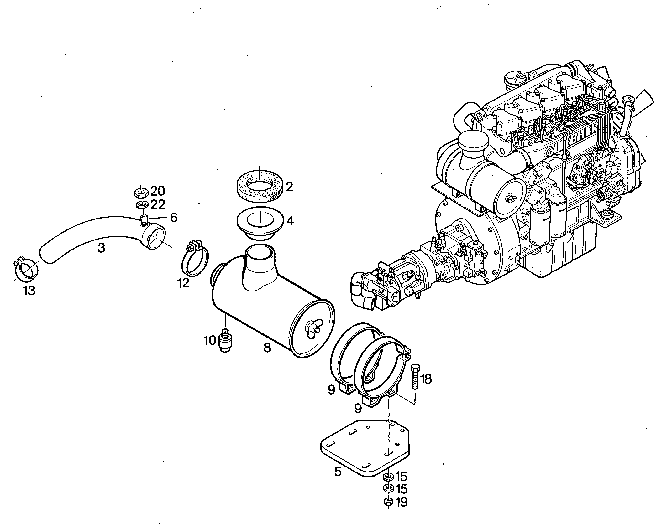 НИППЕЛЬ 9139355 LIEBHERR