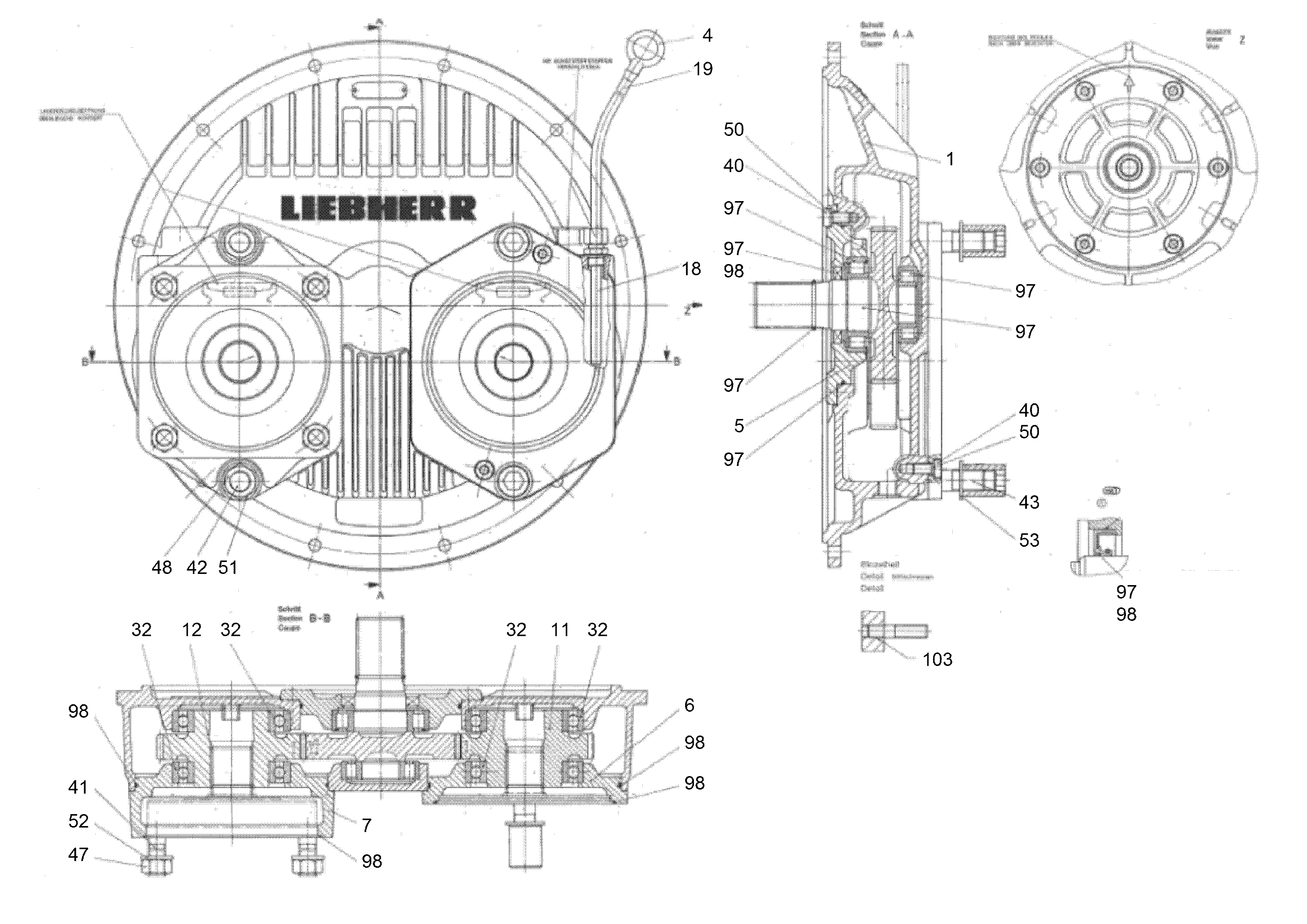 ШАЙБА 20 200HV 4980252 LIEBHERR