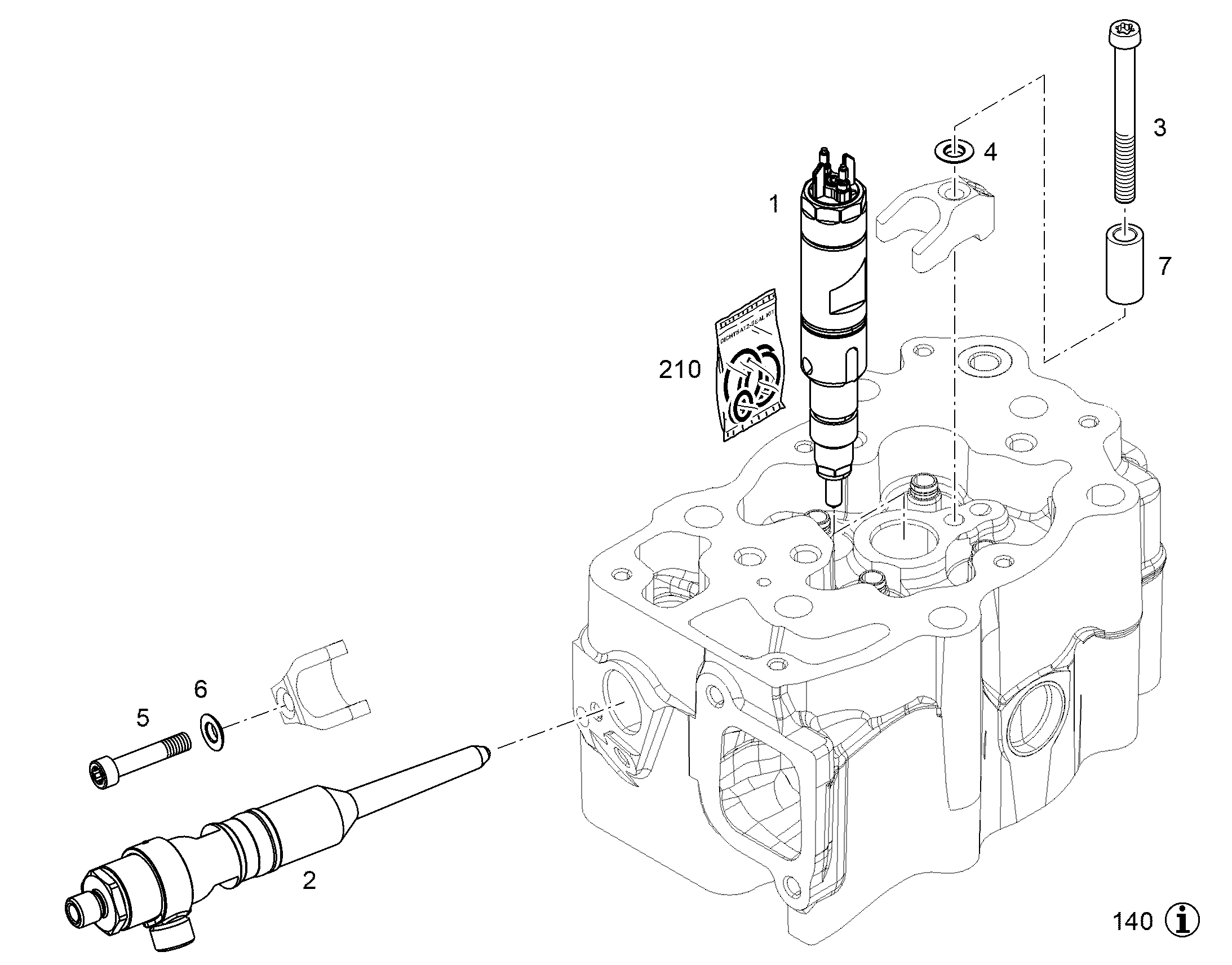 ИНЖЕКТОР 10147680 LIEBHERR