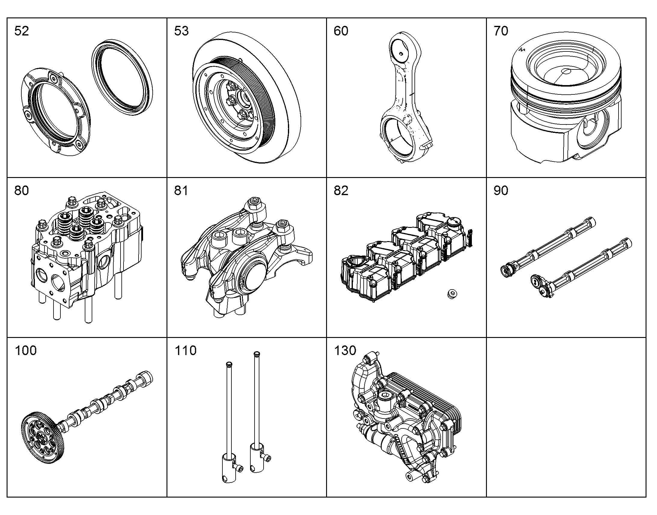 ПОРШЕНЬ В СБОРЕ d=130 10146367 LIEBHERR