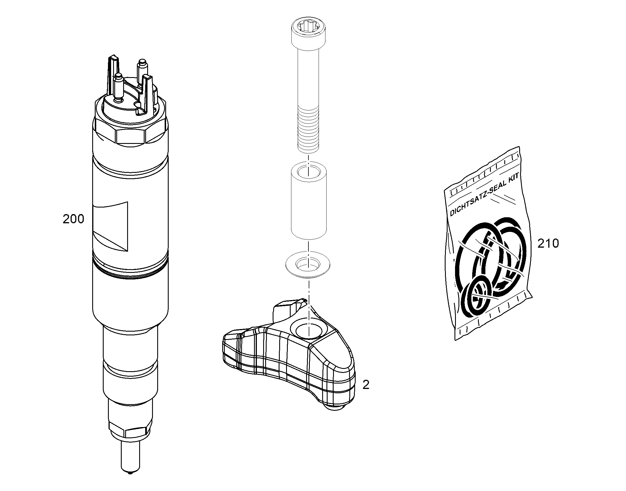 РЕМОНТНЫЙ КОМПЛЕКТ КОЛПАКА 12459935 LIEBHERR