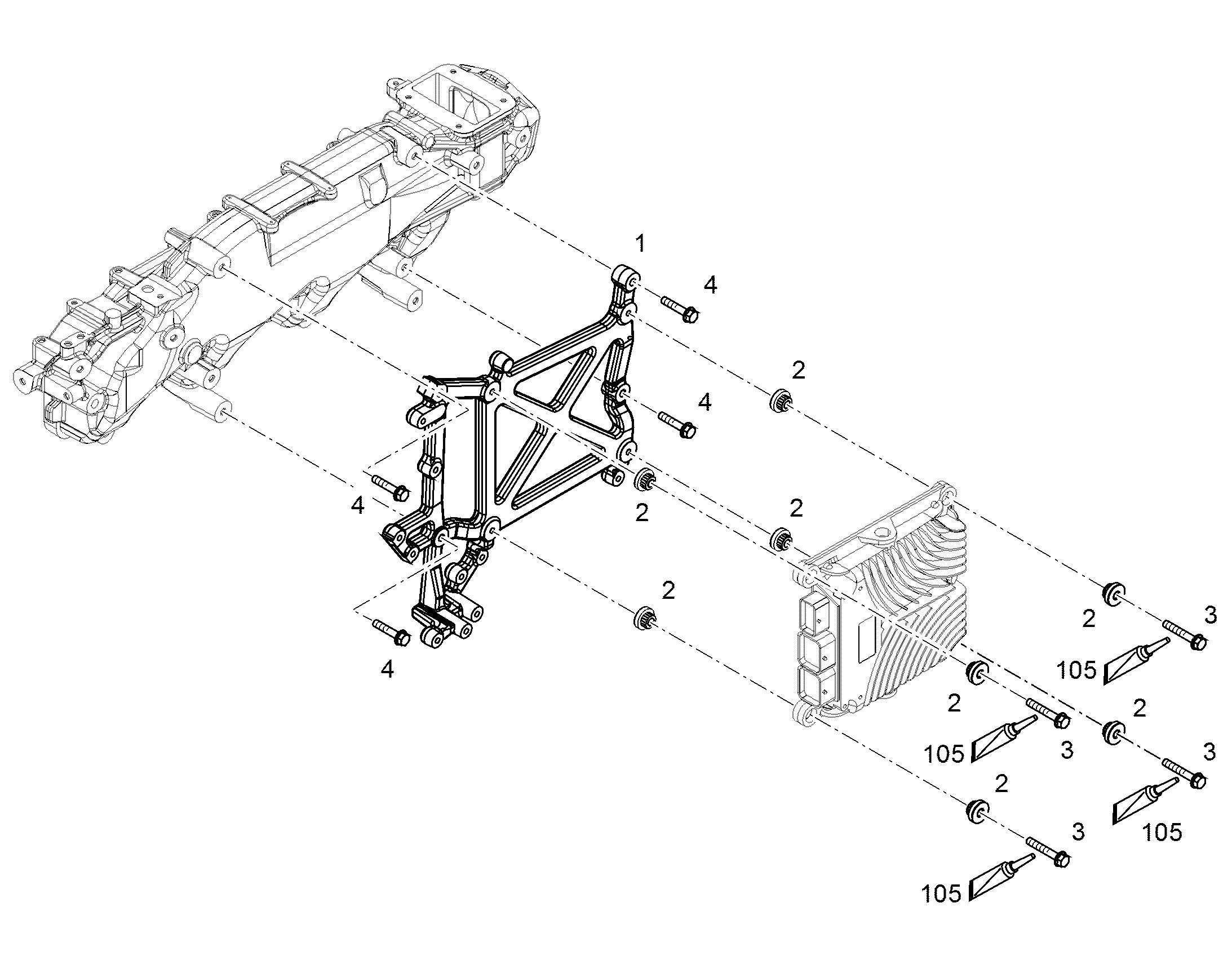 ДЕРЖАТЕЛЬ 11442351 LIEBHERR
