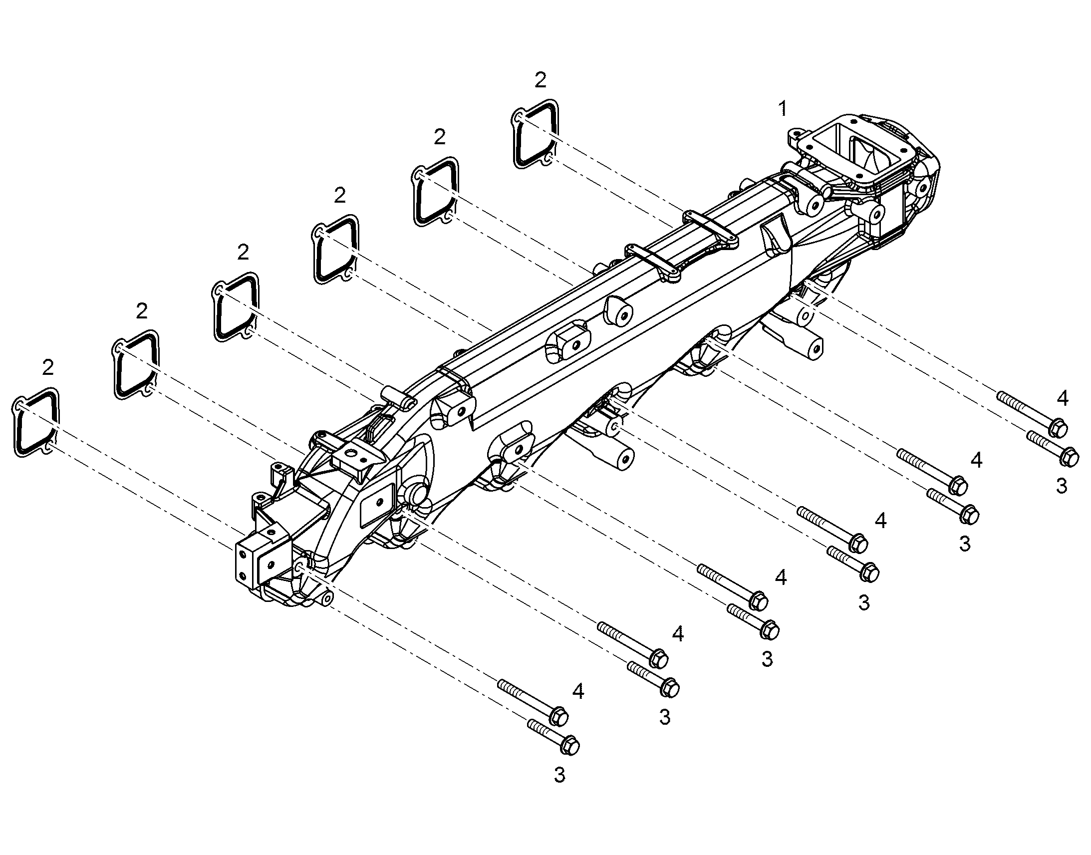 ТРУБА ВСАСЫВАЮЩАЯ 11415780 LIEBHERR