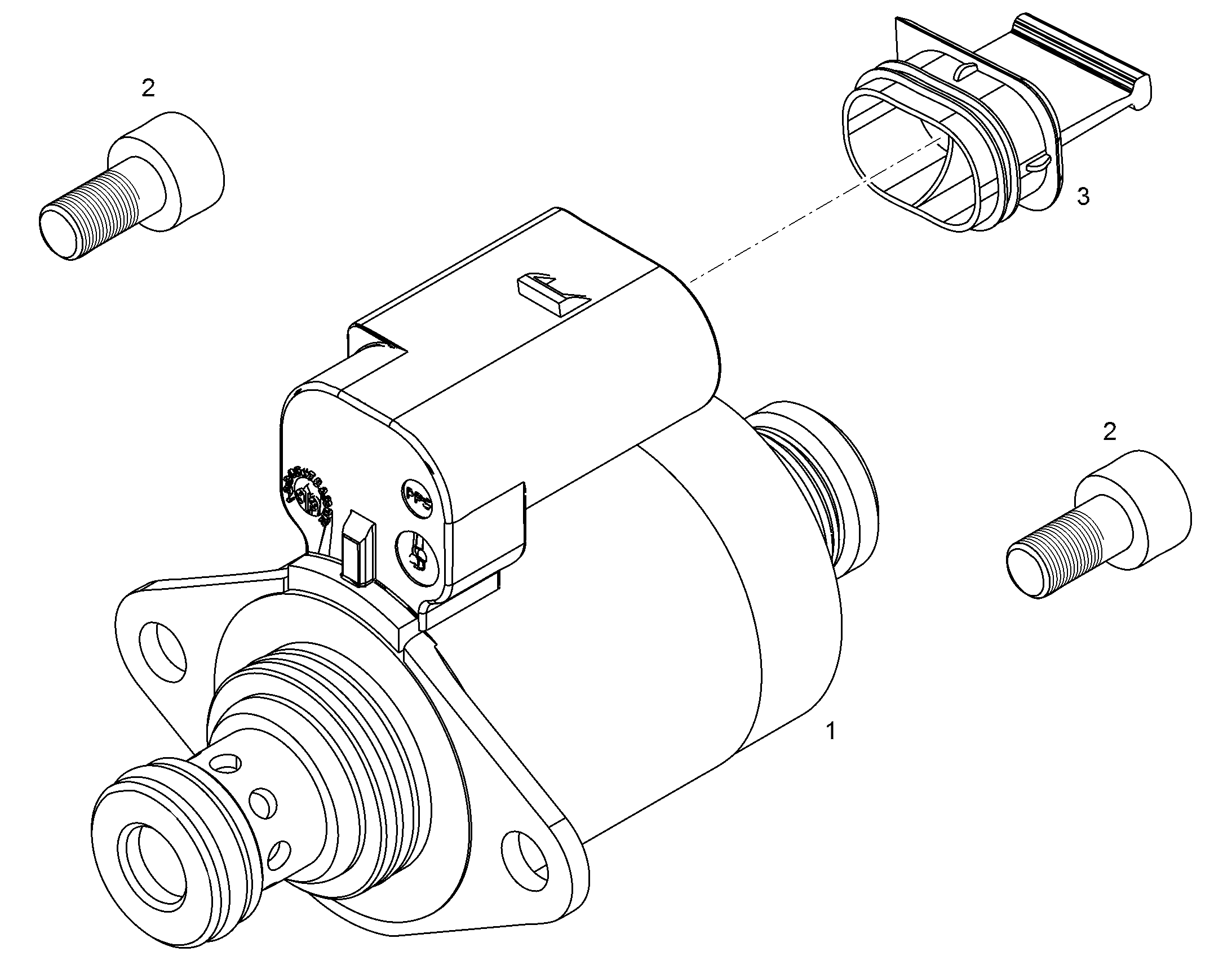 ВПУСКНОЙ ДРОССЕЛЬНЫЙ КЛАПАН 12860308 LIEBHERR