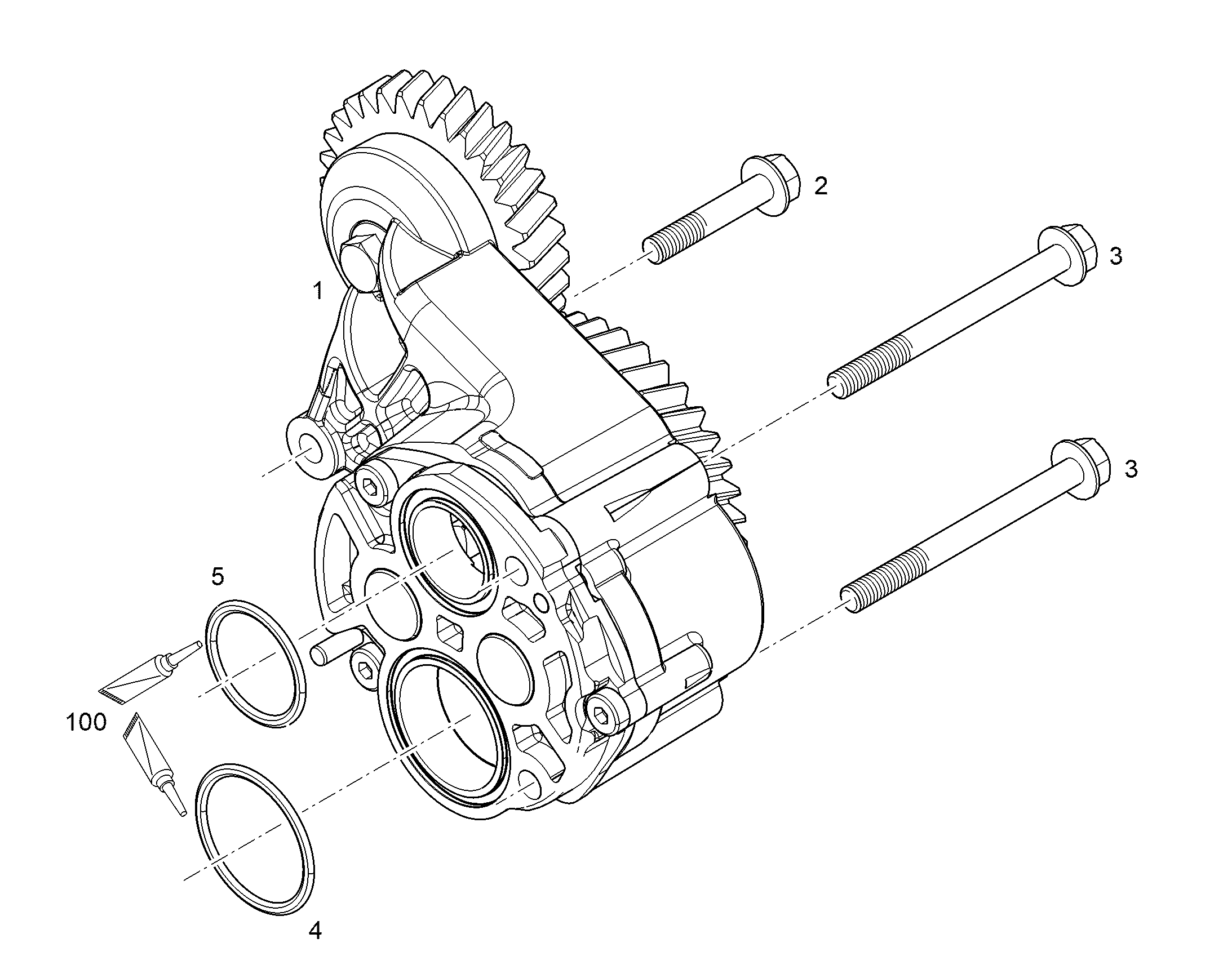 НАСОС СМАЗОЧНЫЙ 12438990 LIEBHERR