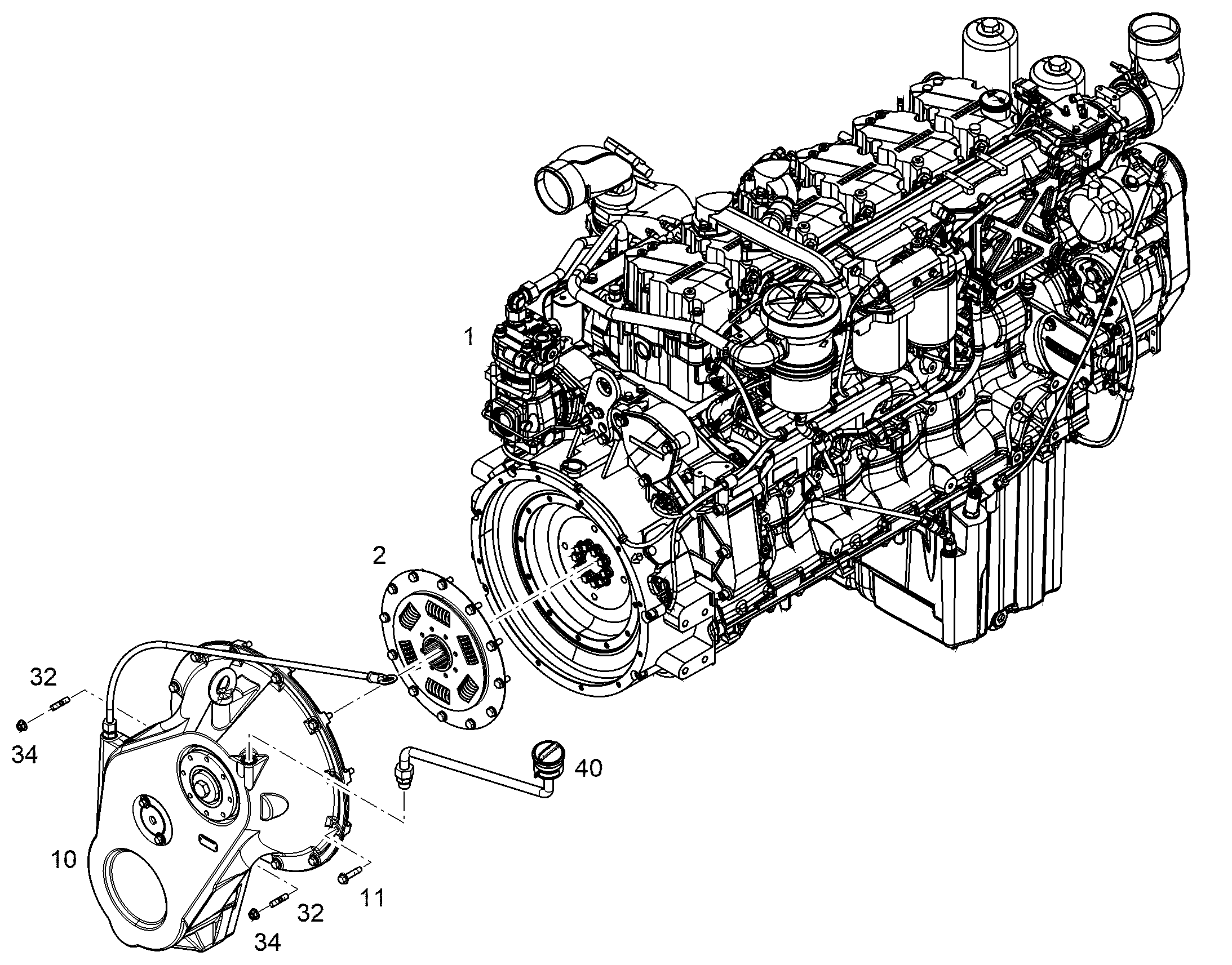ДВИГАТЕЛЬ ДИЗЕЛЬНЫЙ D936 A7-24 270 kW 11358131 LIEBHERR