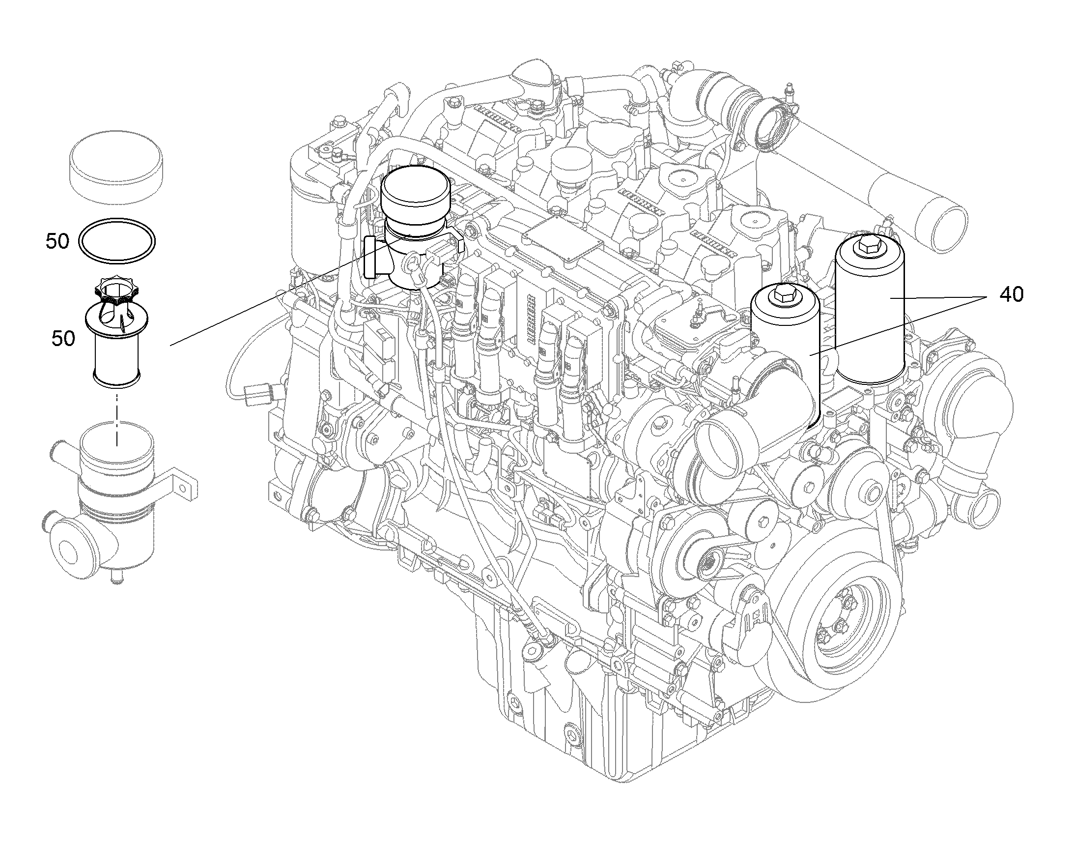 ЭЛЕМЕНТ ЗАПАСНОЙ OEL 12886224 LIEBHERR
