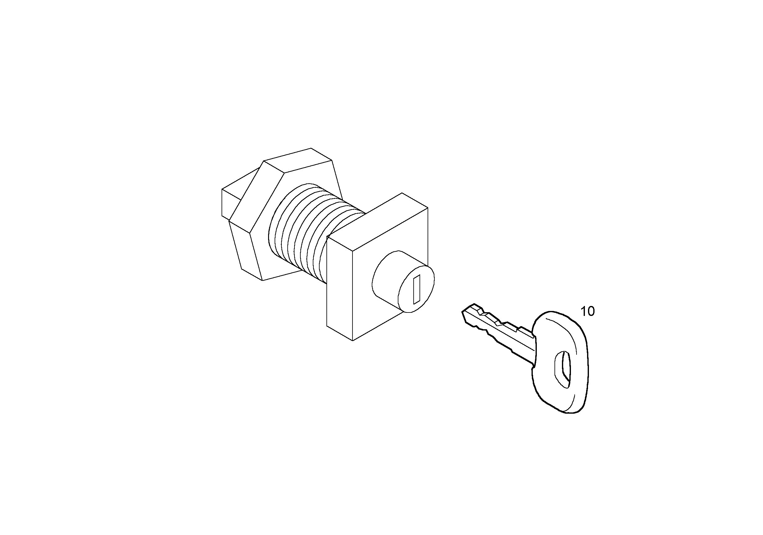 КЛЮЧ ЗАЖИГАНИЯ 7407373 LIEBHERR