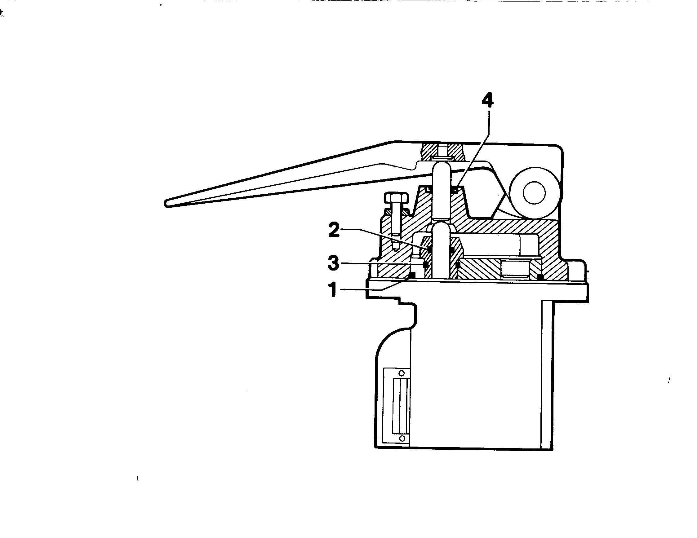 МАСЛОСЪЕМНОЕ КОЛЬЦО 7007451 LIEBHERR