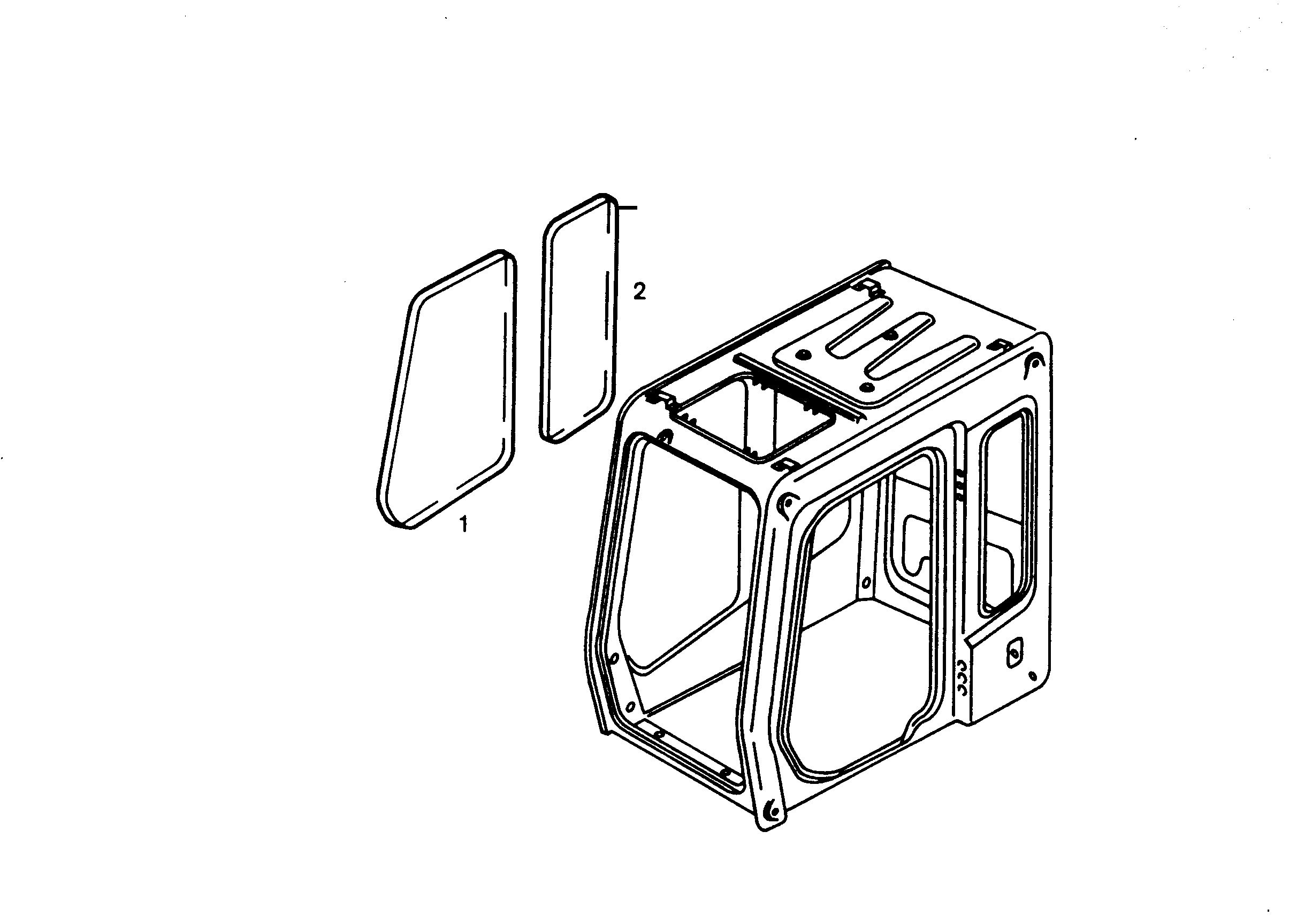 LEXAN СТЕКЛО 5007987 LIEBHERR