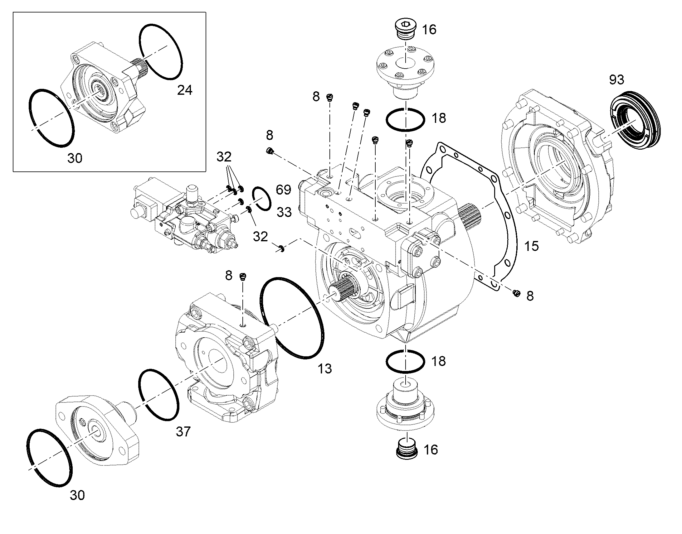УПЛОТНЕНИЕ 9881755 LIEBHERR
