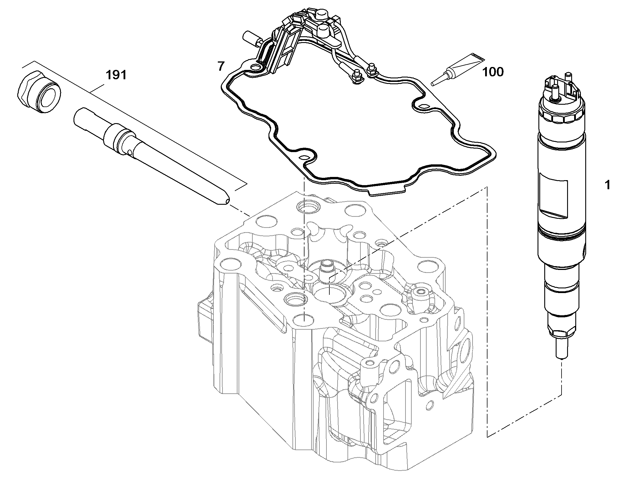 УПЛОТНЕНИЕ 1,5 -40°C BIS +150°C 9079885 LIEBHERR