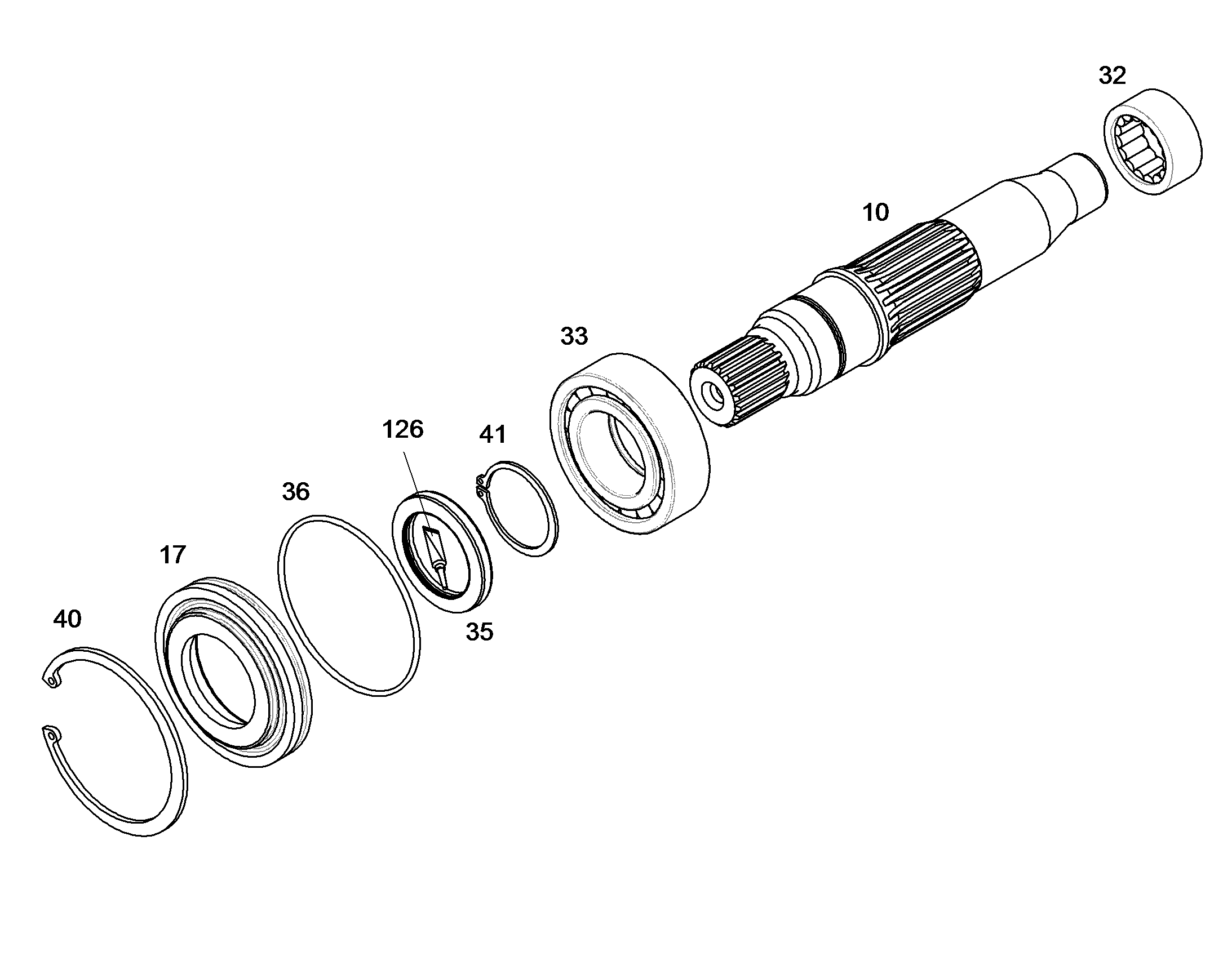РОЛИКОПОДШИПНИК С ЦИЛИНДРИЧЕСК 12593102 LIEBHERR