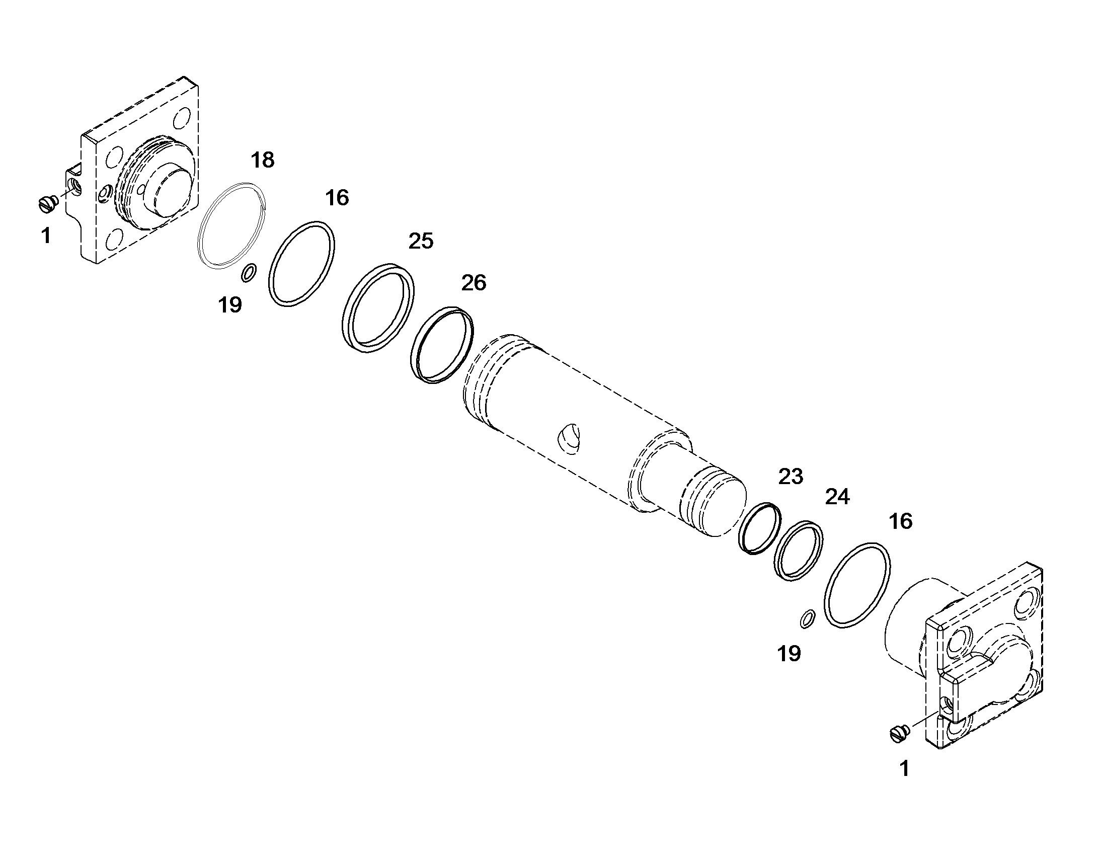 УПЛОТНИТЕЛЬНОЕ КОЛЬЦО ISO 3601-1 29,74X3,53 7381124 LIEBHERR