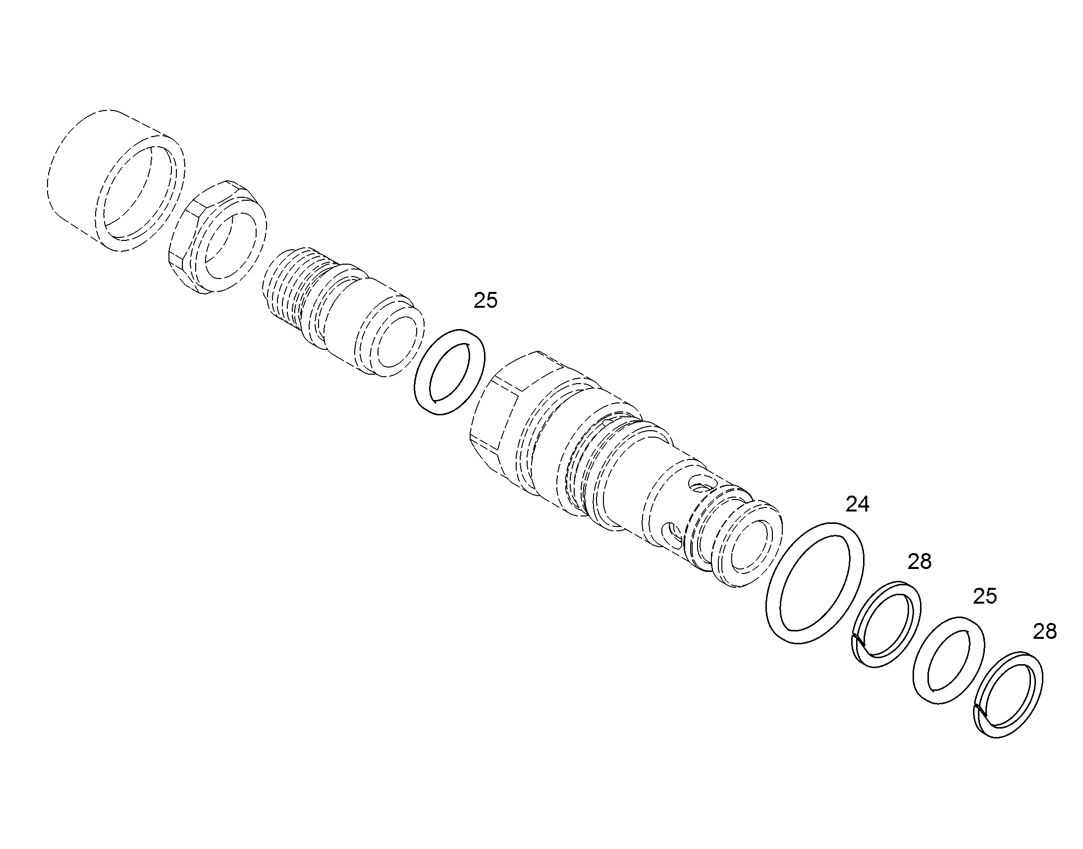 УПЛОТНИТЕЛЬНОЕ КОЛЬЦО ISO 3601-1 13,94X2,62 7380991 LIEBHERR