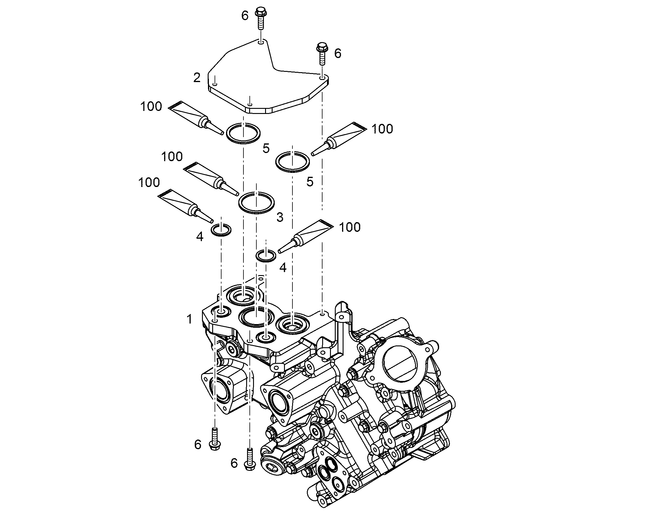УПЛОТНИТЕЛЬНОЕ КОЛЬЦО ISO 3601-1 26,64X2,62 7380608 LIEBHERR