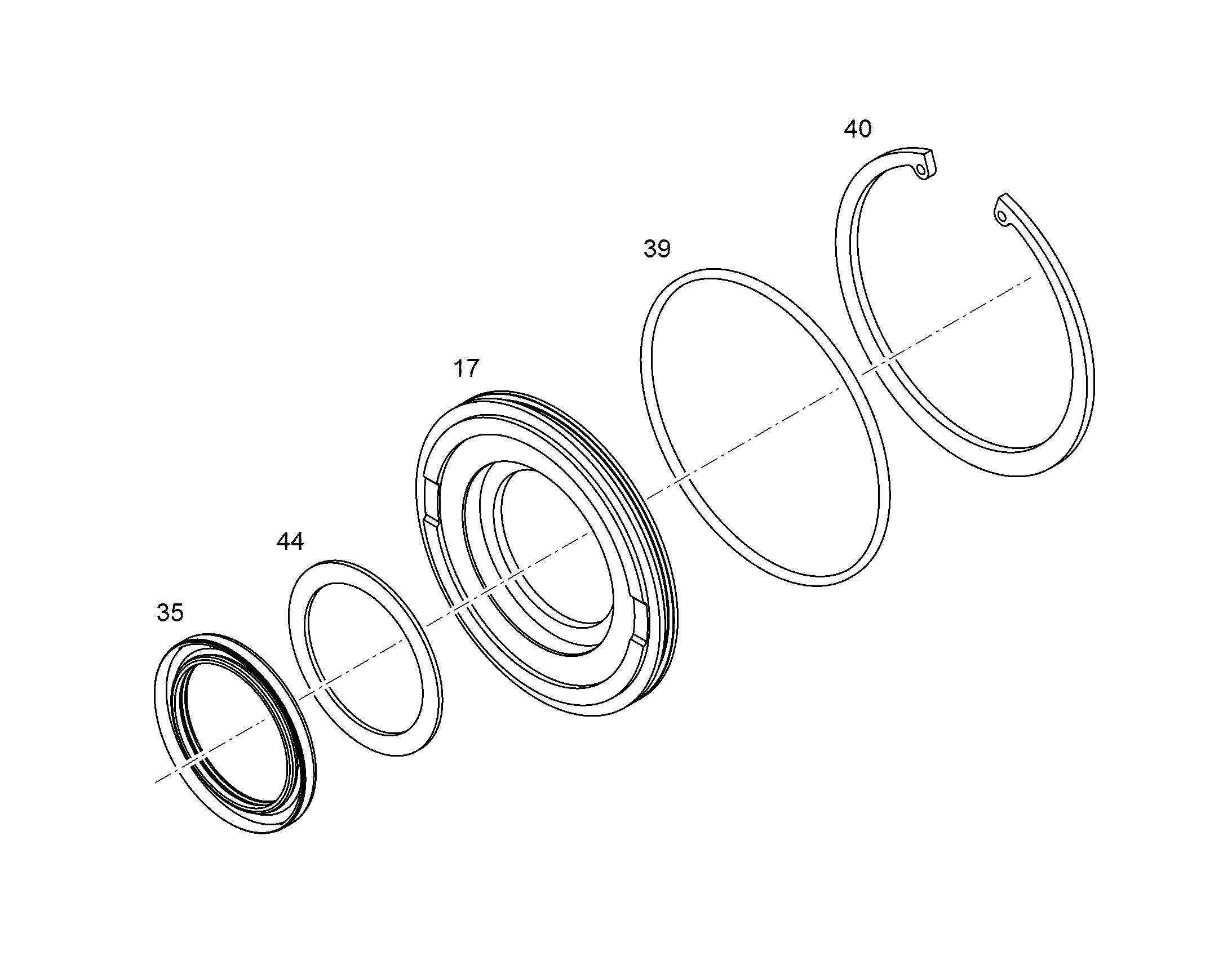УПЛОТНИТЕЛЬНОЕ КОЛЬЦО ISO 3601-1 120,32X2,62 7382015 LIEBHERR