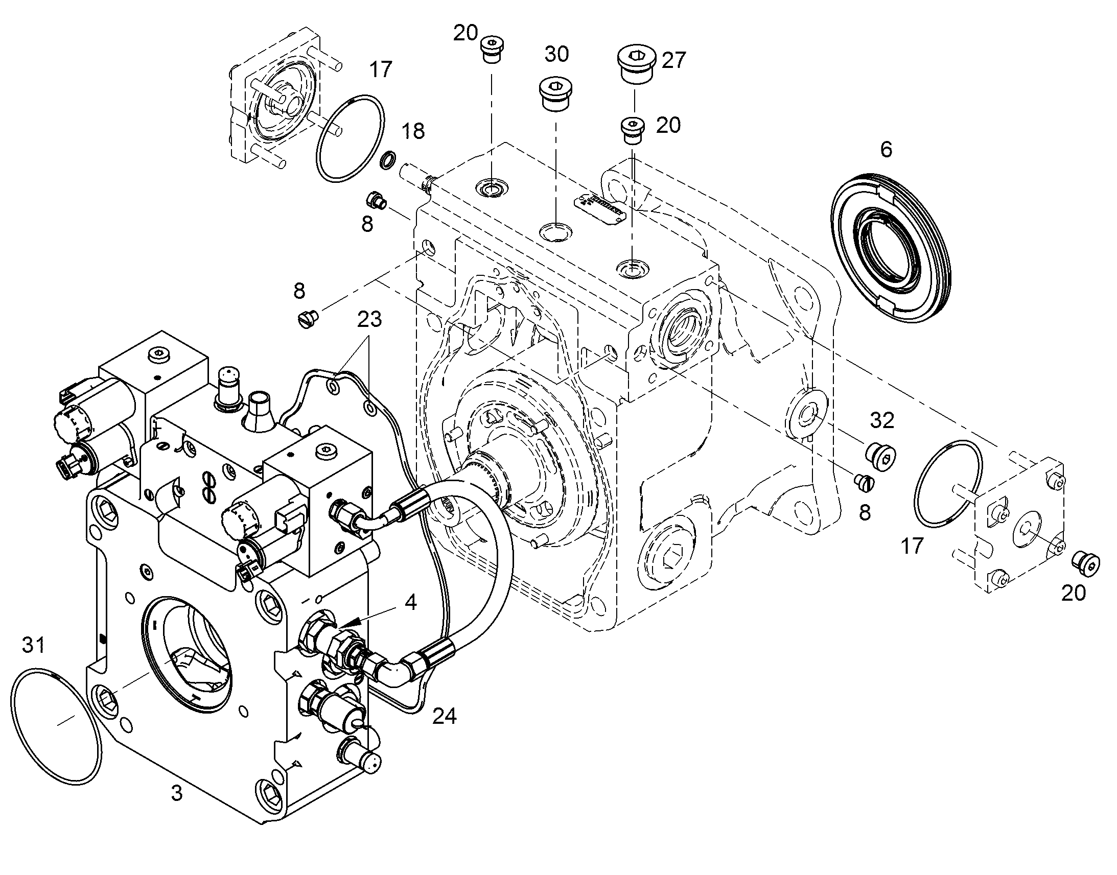 ЗАГЛУШКА РЕЗЬБОВАЯ M16X1,5 ED-FKM 10137312 LIEBHERR