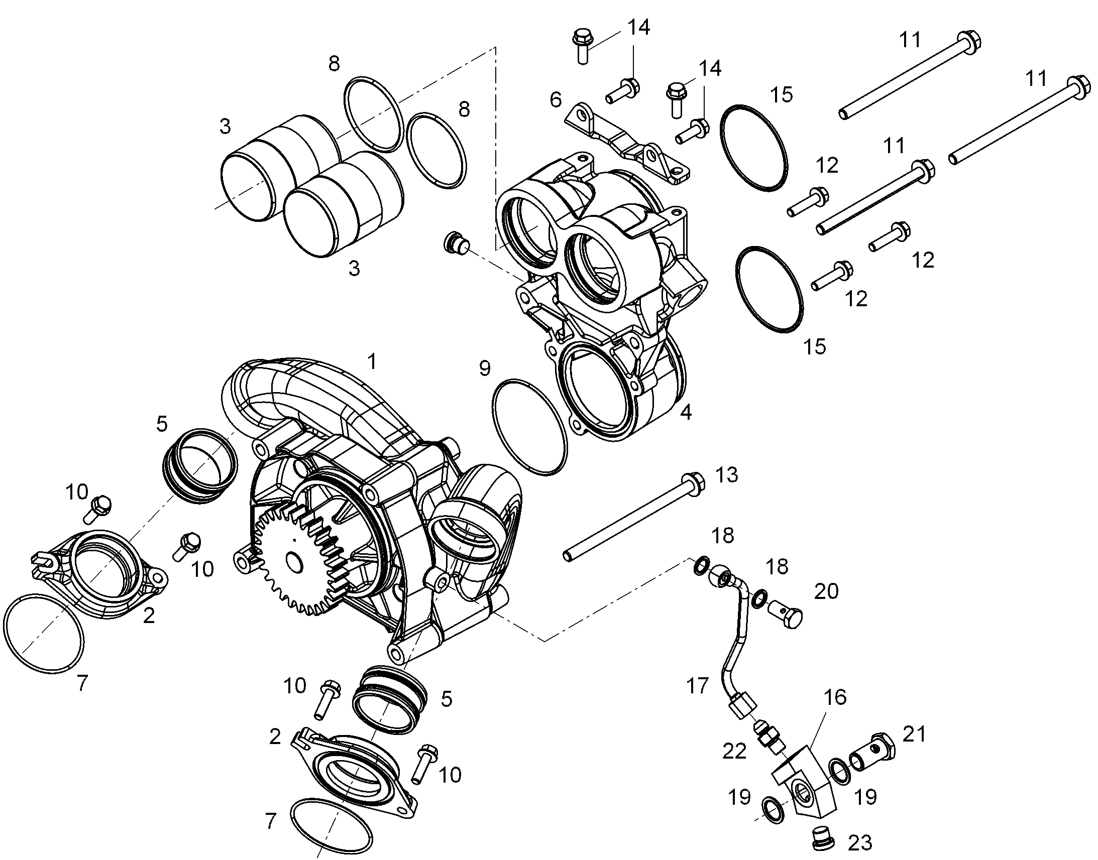 ЭЛЕМЕНТ СОЕДИНИТЕЛЬНЫЙ 10132964 LIEBHERR