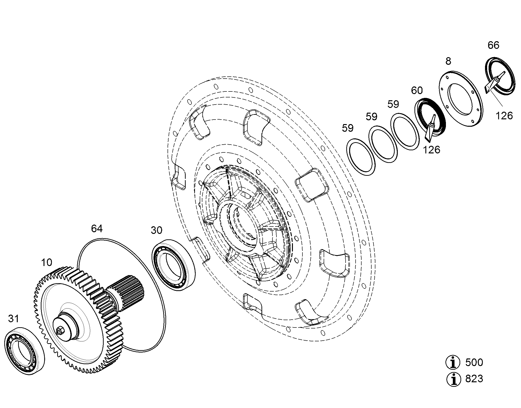 УПЛОТНИТЕЛЬНОЕ КОЛЬЦО 291,69X3,53 726458701 LIEBHERR
