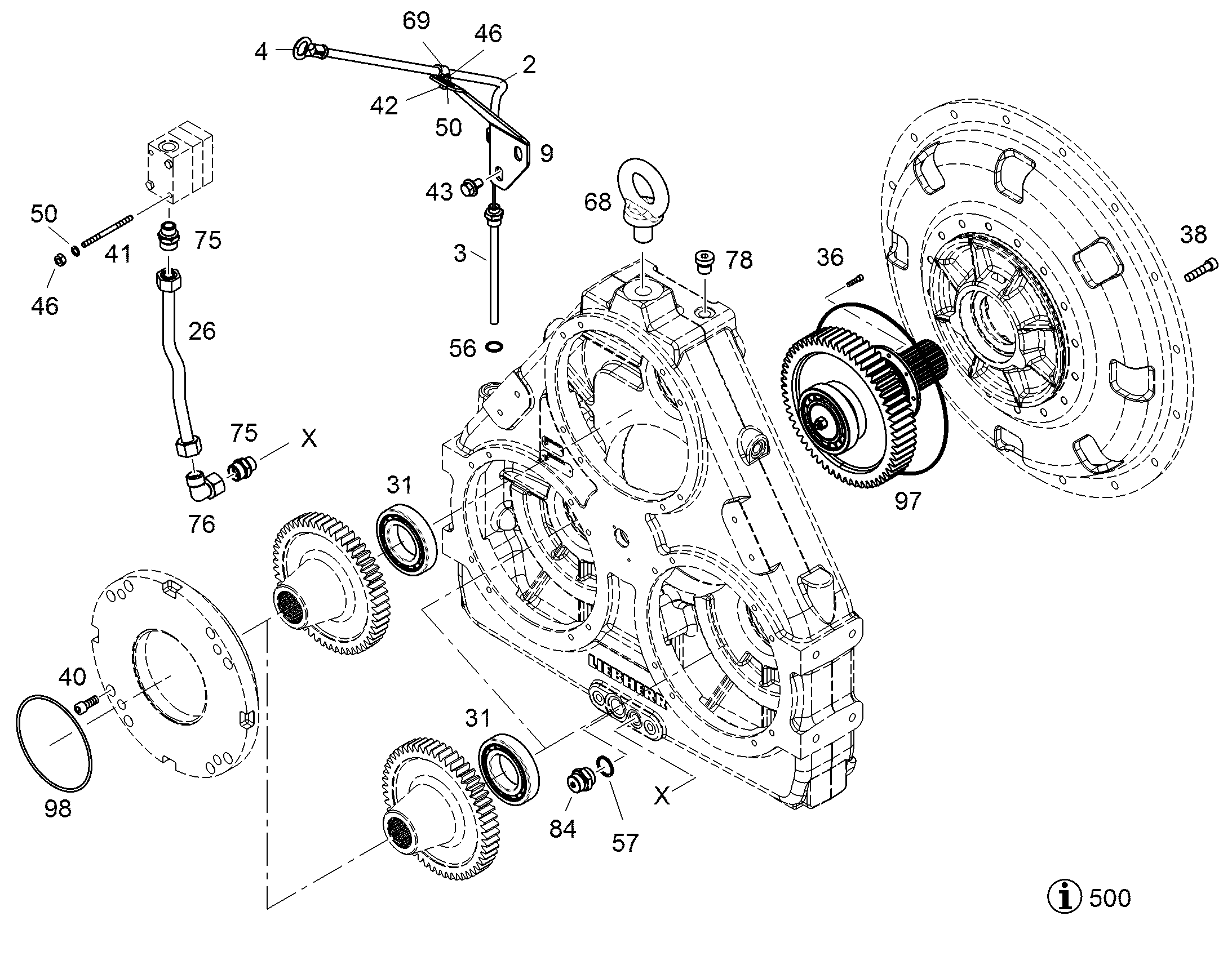 ЗАГЛУШКА РЕЗЬБОВАЯ M22X1,5 OR-FKM 10137523 LIEBHERR