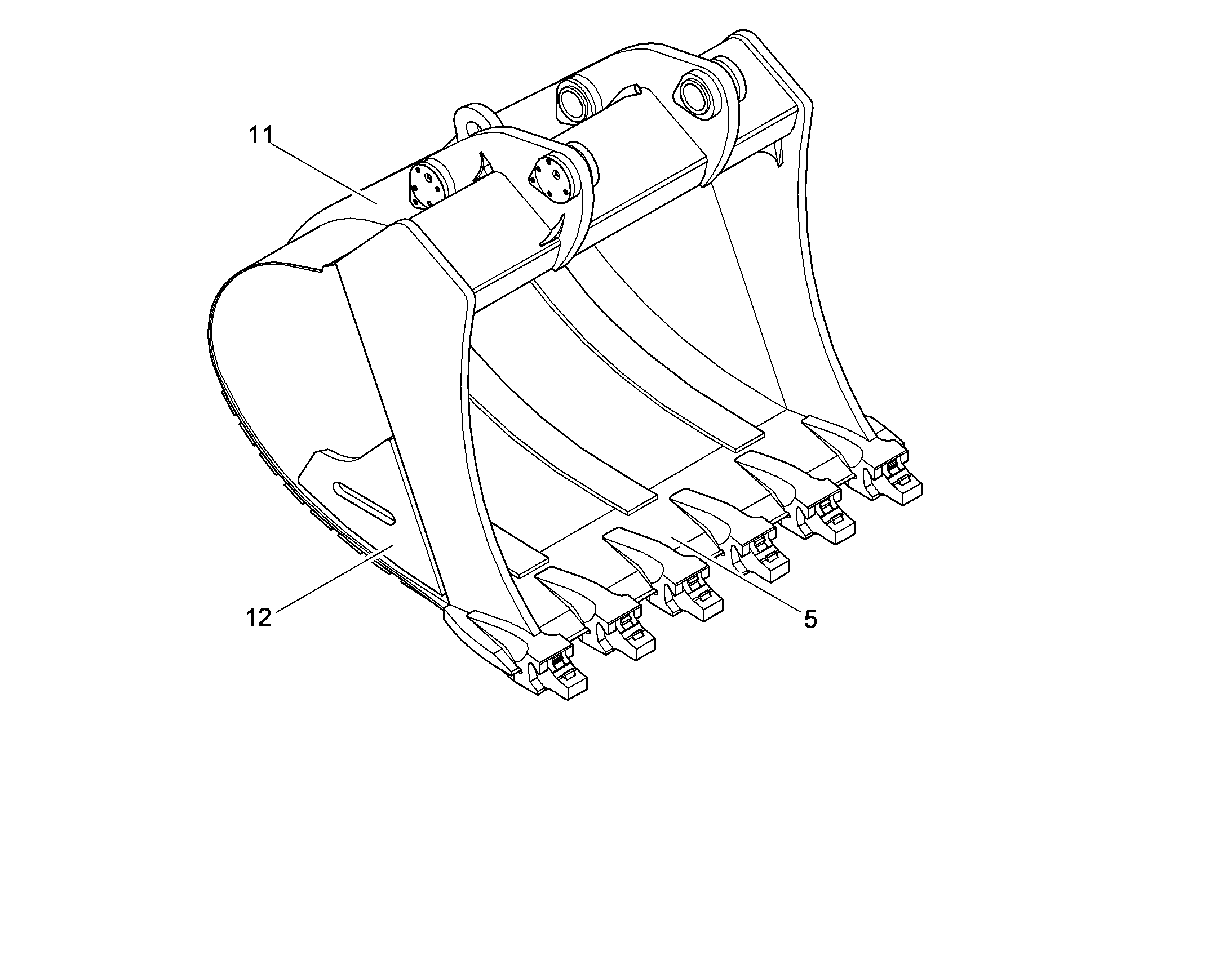 ЗАБРАЛО КОВША 10498042 LIEBHERR