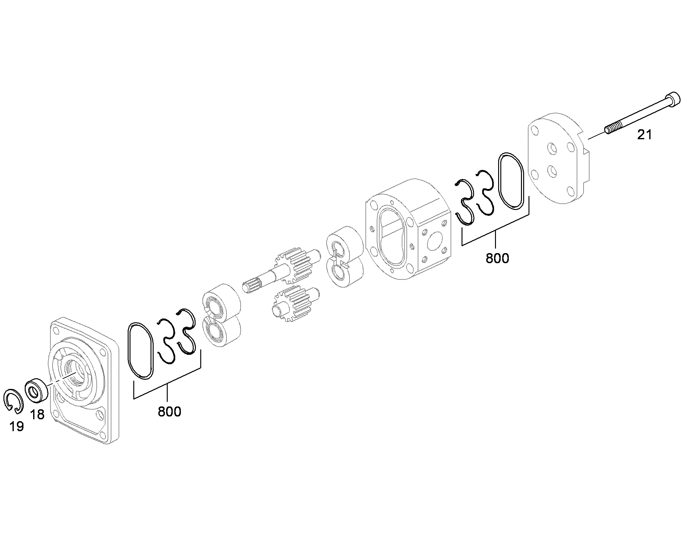 КОМПЛЕКТ УПЛОТНЕНИЙ 7404336 LIEBHERR