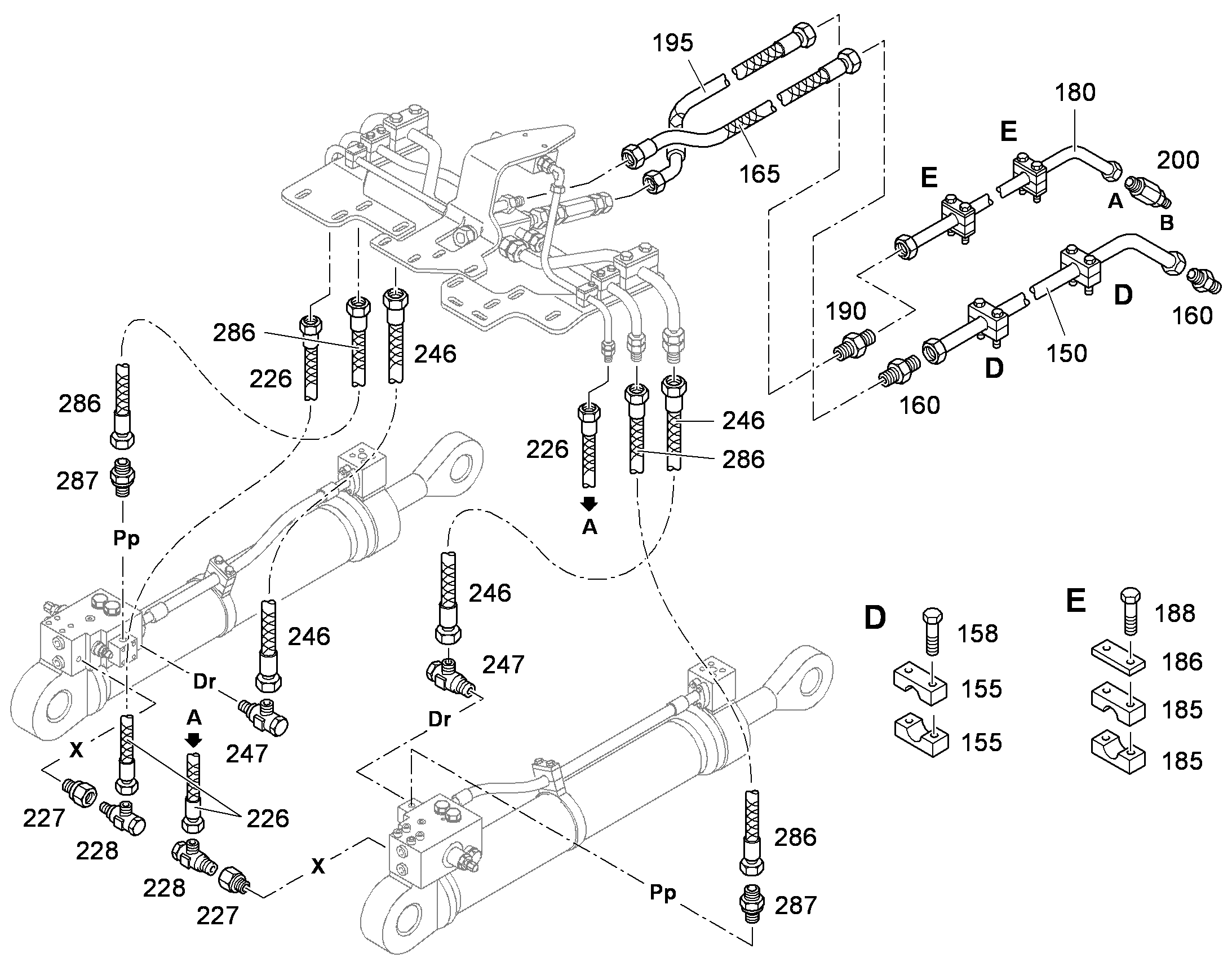 СОЕДИНЕНИЕ РЕЗЬБОВОЕ WH 15L G1/2A KDS 7368478 LIEBHERR