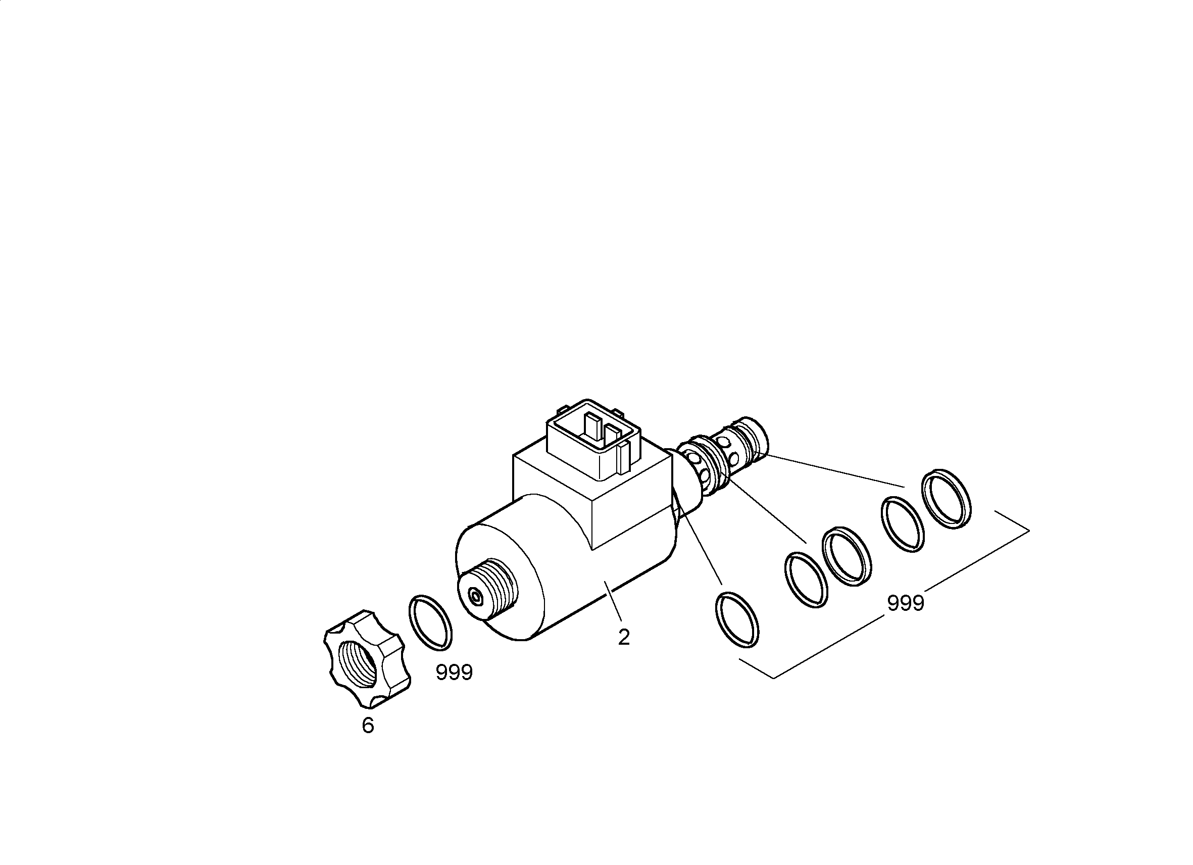 КАТУШКА ВОЗБУЖДЕНИЯ 10333044 LIEBHERR