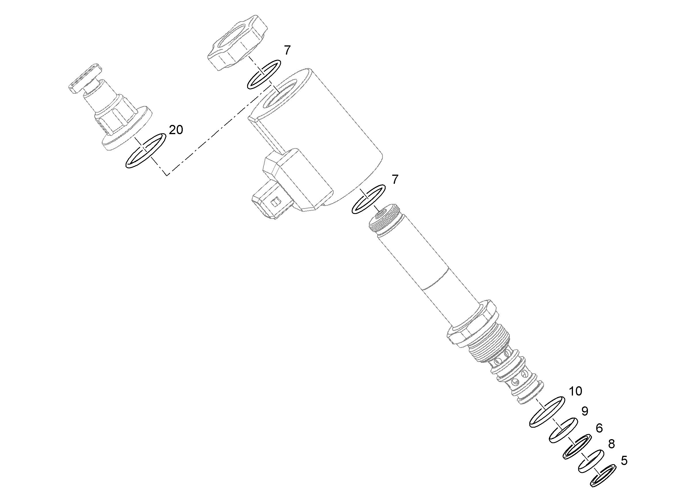 УПЛОТНИТЕЛЬНОЕ КОЛЬЦО 21,89X2,62 7264404 LIEBHERR