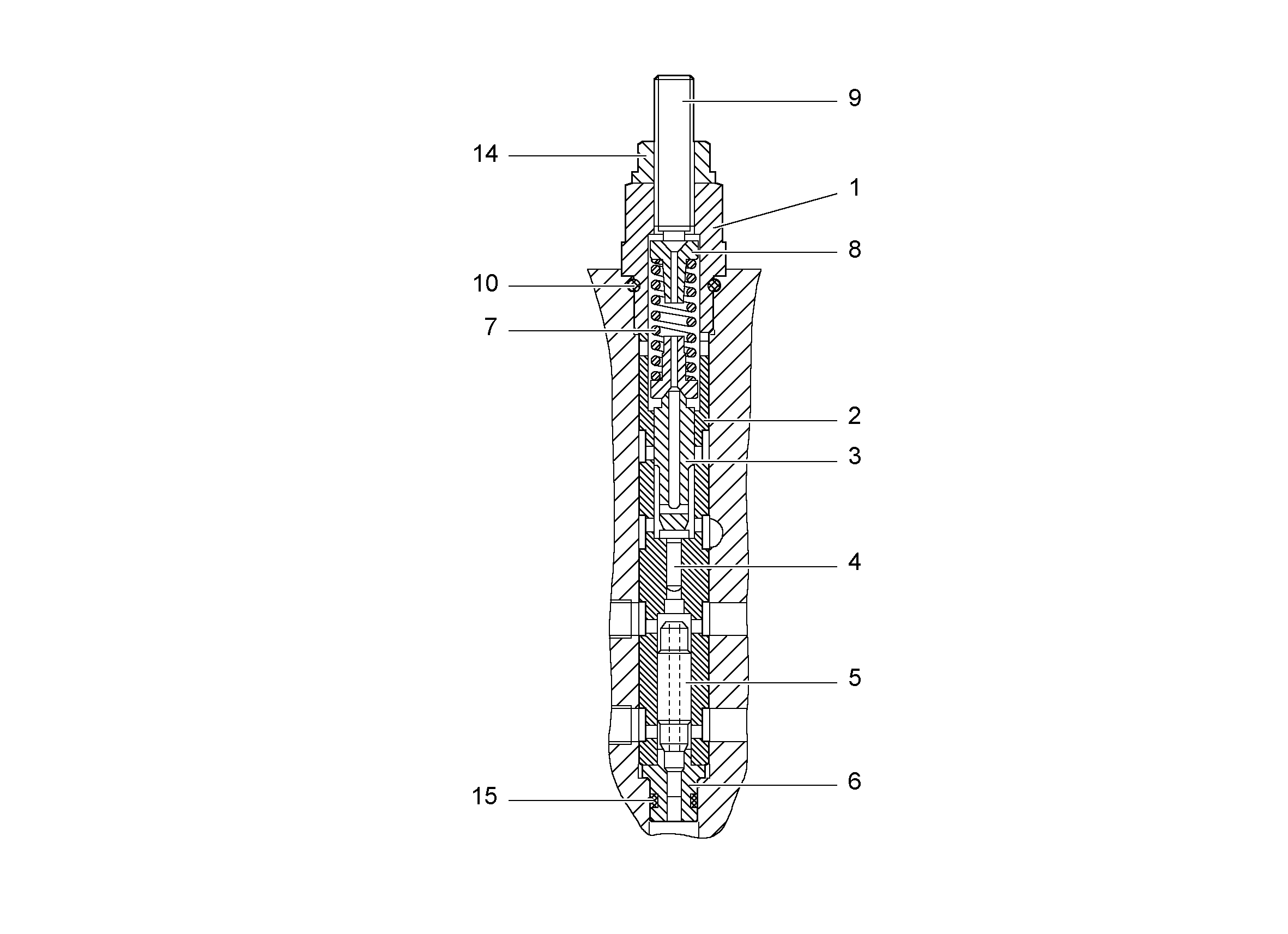 ПОРШЕНЬ УПРАВЛЯЮЩИЙ 5612182 LIEBHERR