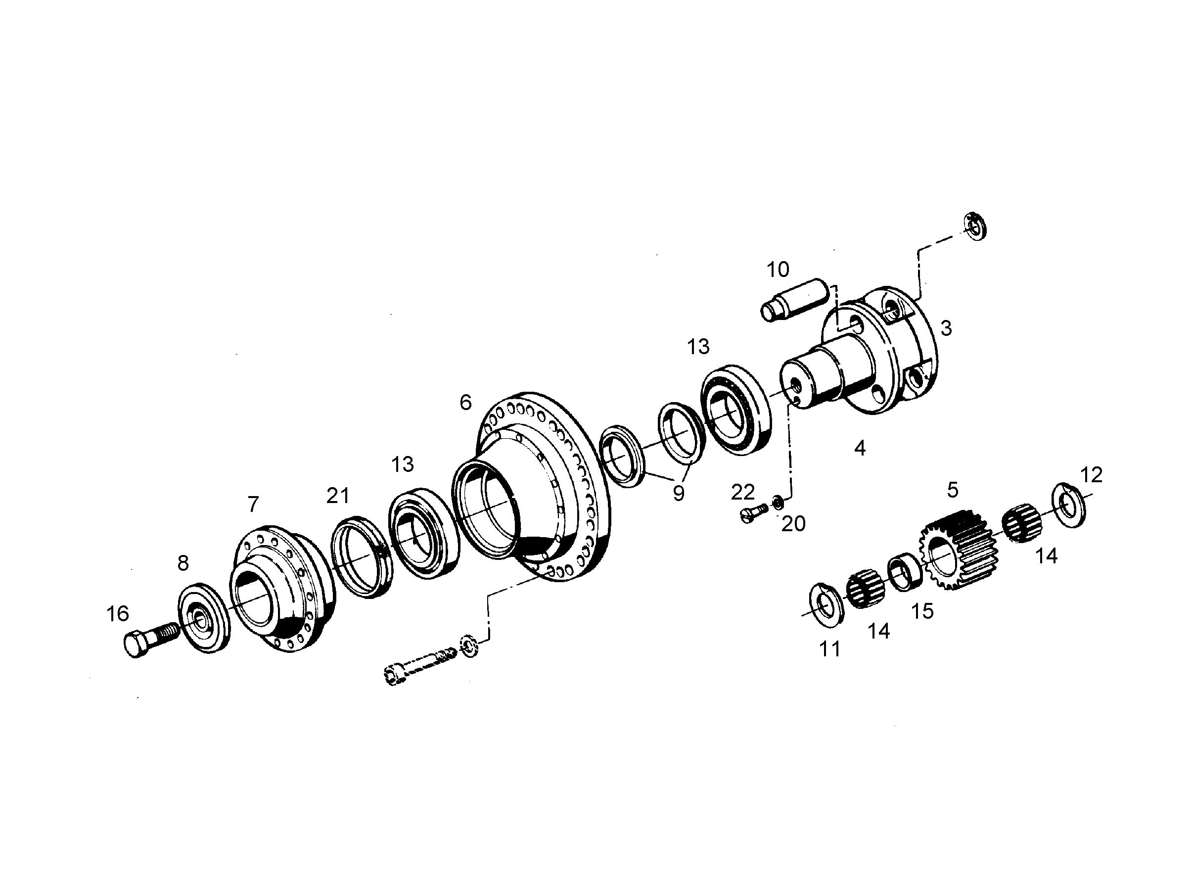 ЗАГЛУШКА РЕЗЬБОВАЯ DIN 908 G 1/4' 4600219 LIEBHERR