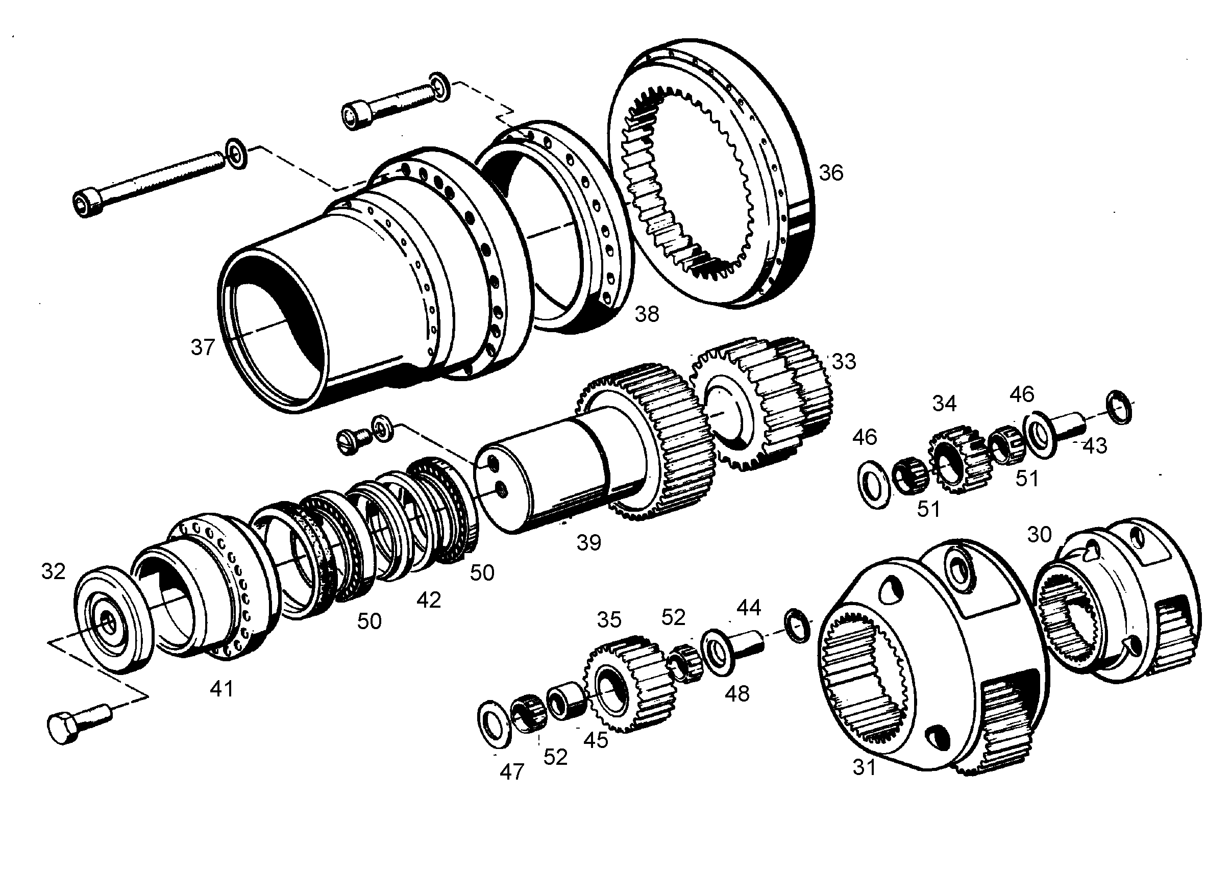 РОЛИКОПОДШИПНИК КОНИЧЕСКИЙ -320 40X 200X310X70 746223801 LIEBHERR
