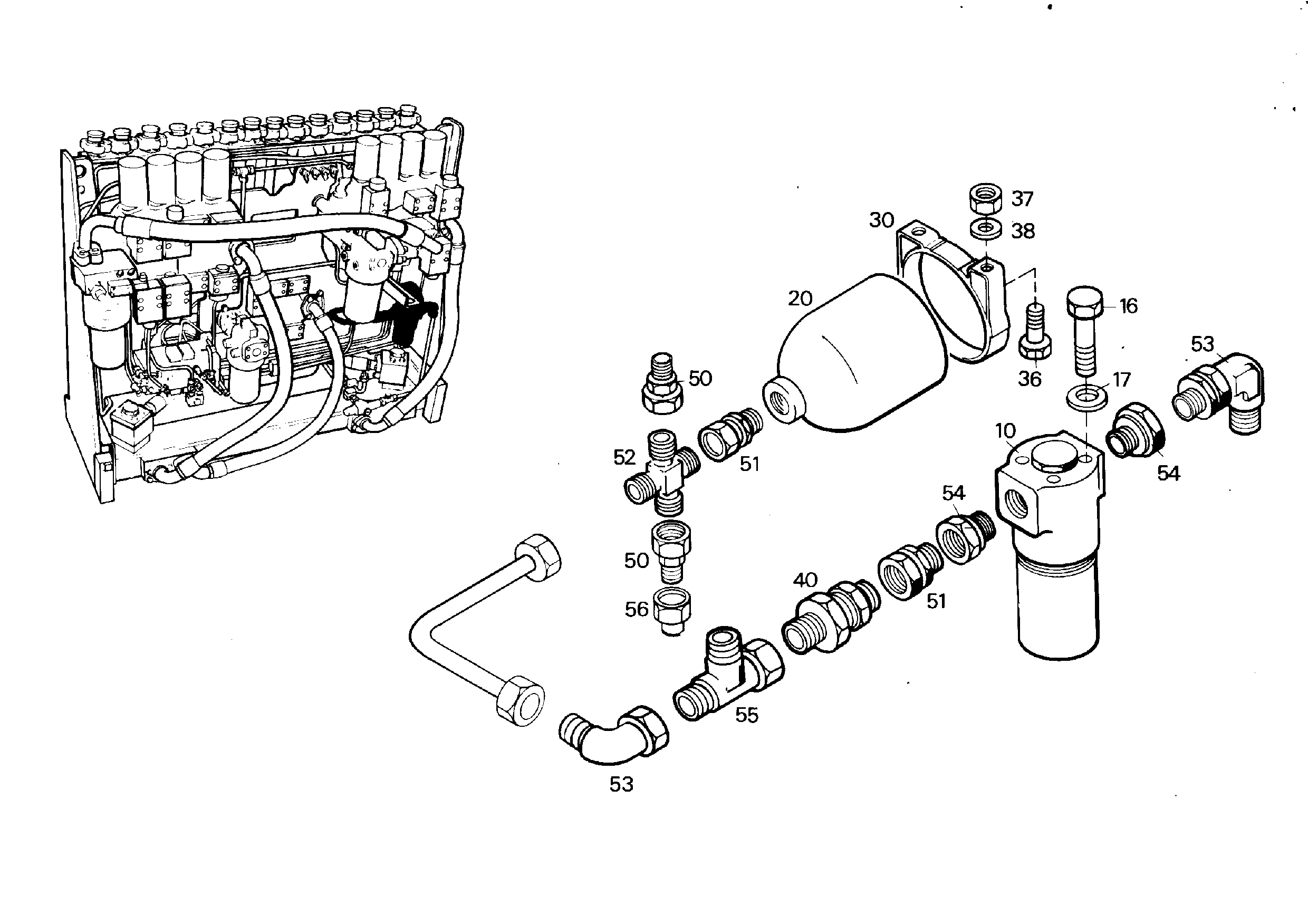 СКОБА 30 7365281 LIEBHERR