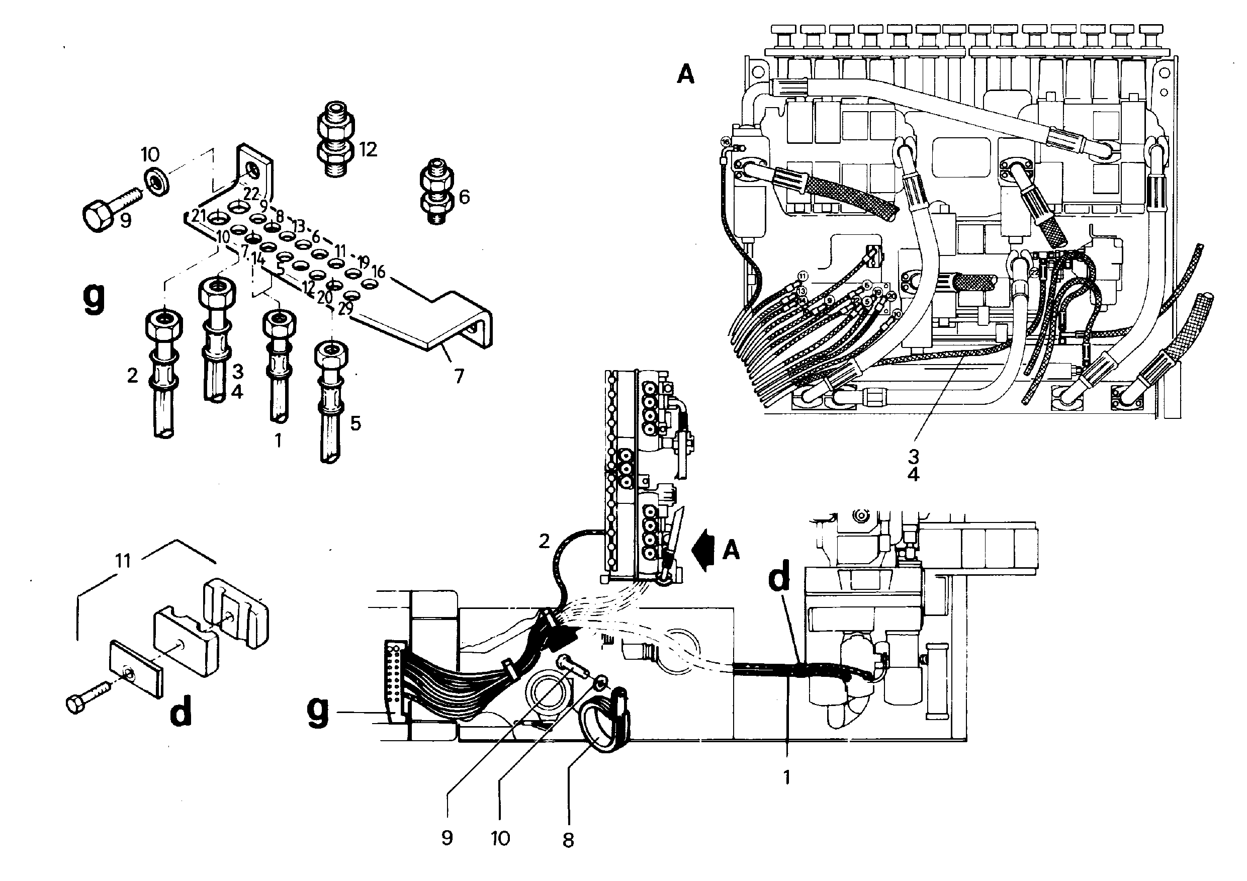 СКОБА 6425352 LIEBHERR