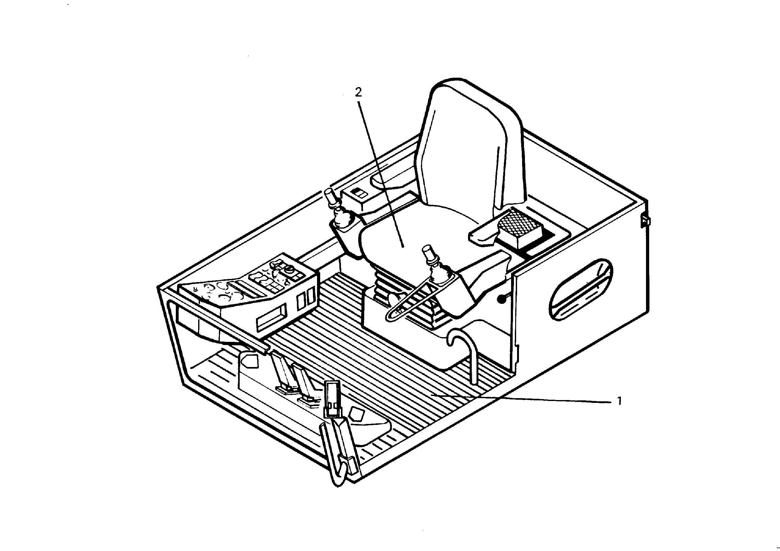 ПЛОЩАДКА ВОДИТЕЛЯ LITRONIC FAT 9367641 LIEBHERR